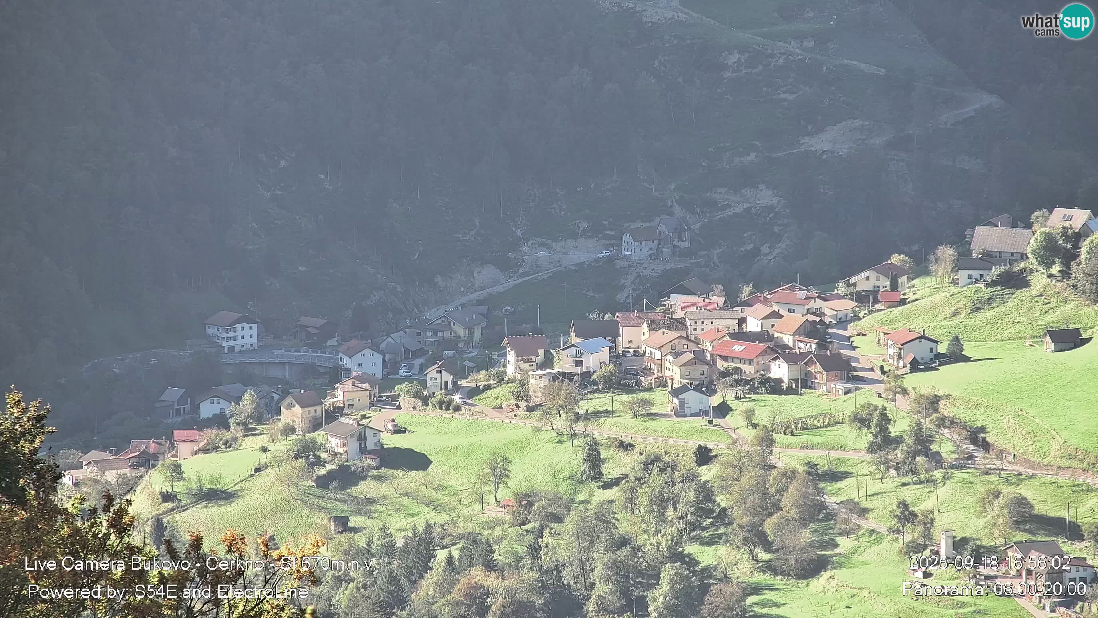 Webcam Bukovo – Baška grapa | Cerkno | Slovenia