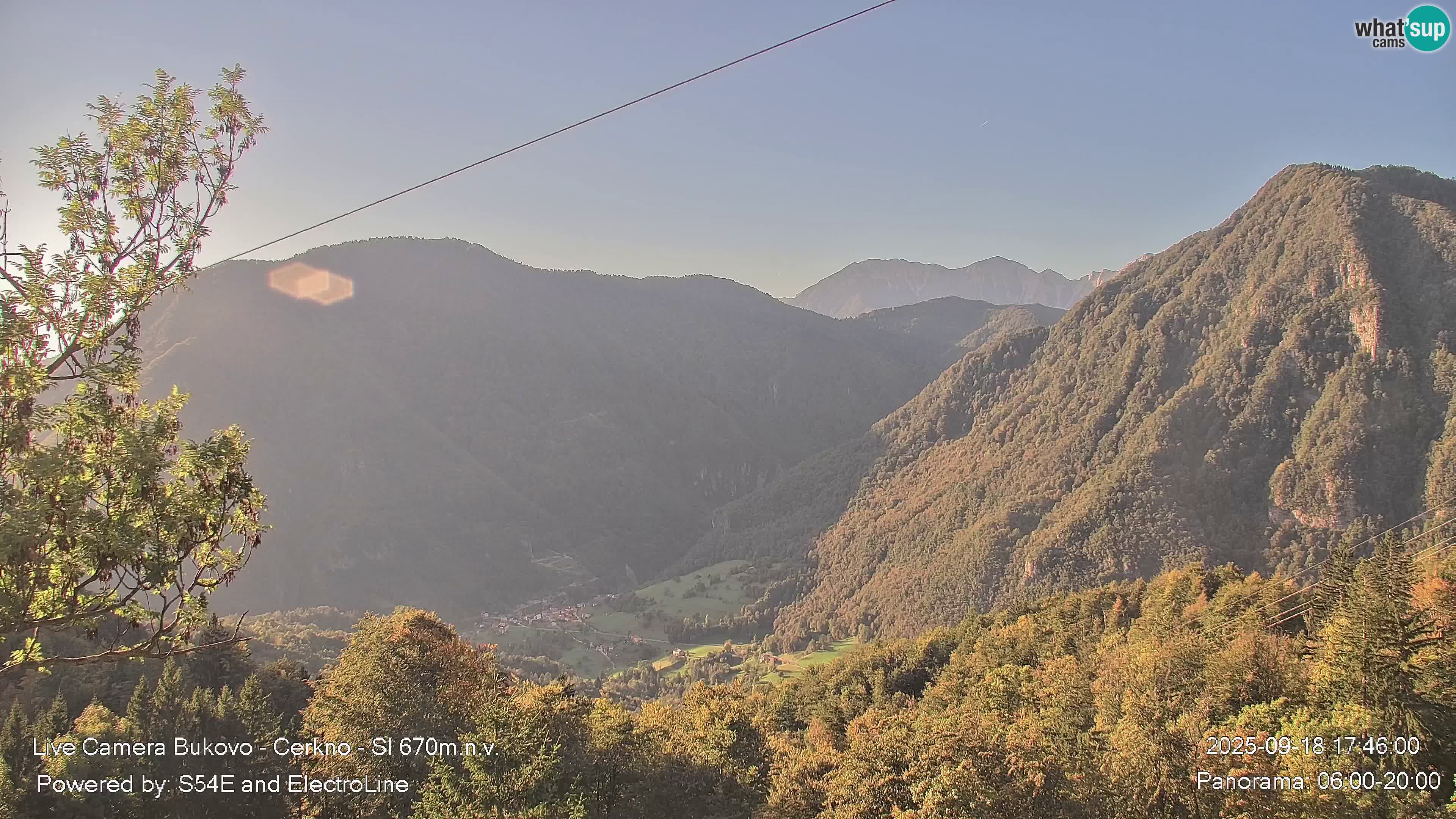 Webcam Bukovo – Baška grapa | Cerkno | Slovénie