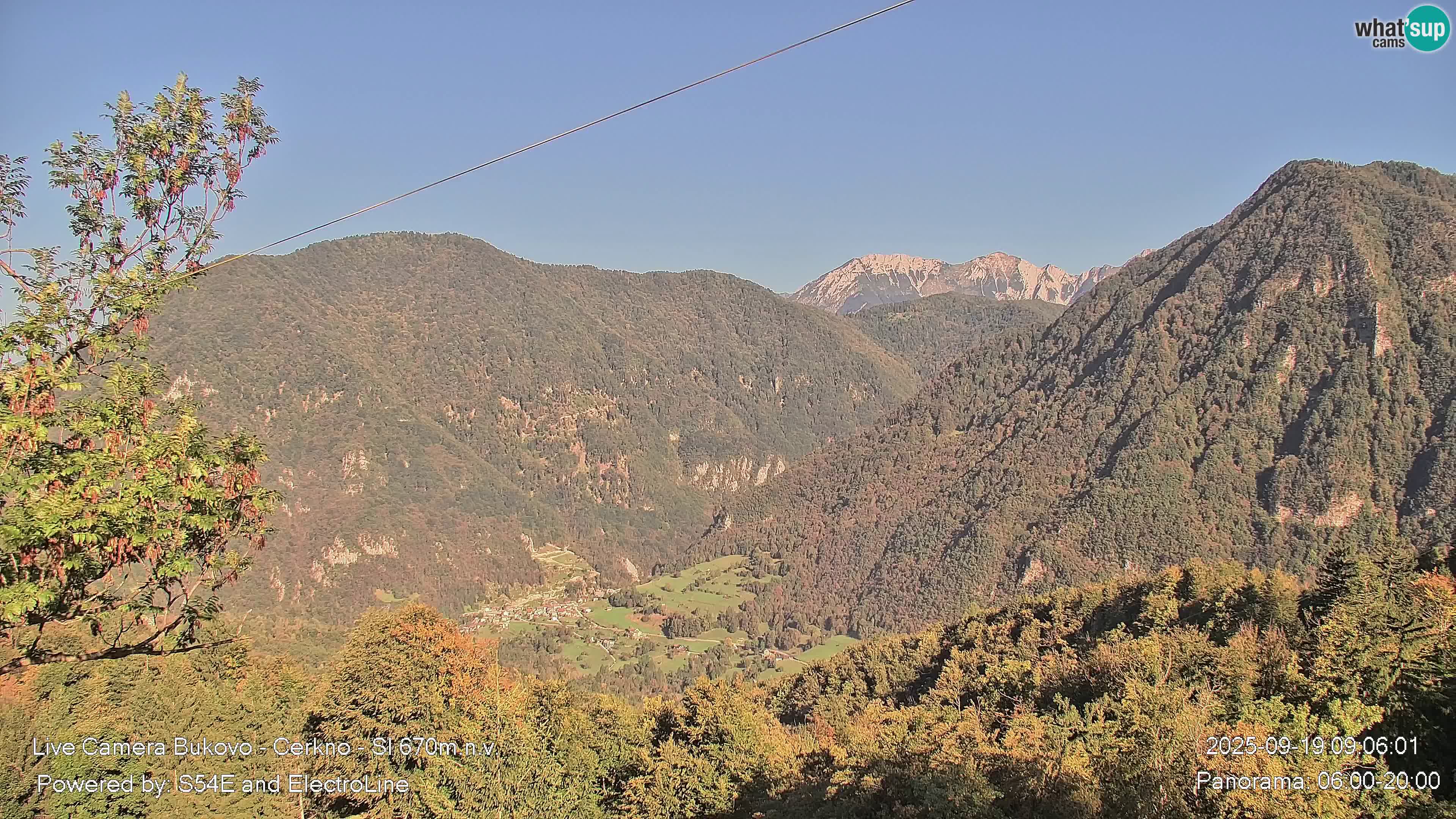 Webcam Bukovo – Baška grapa | Cerkno | Slovénie