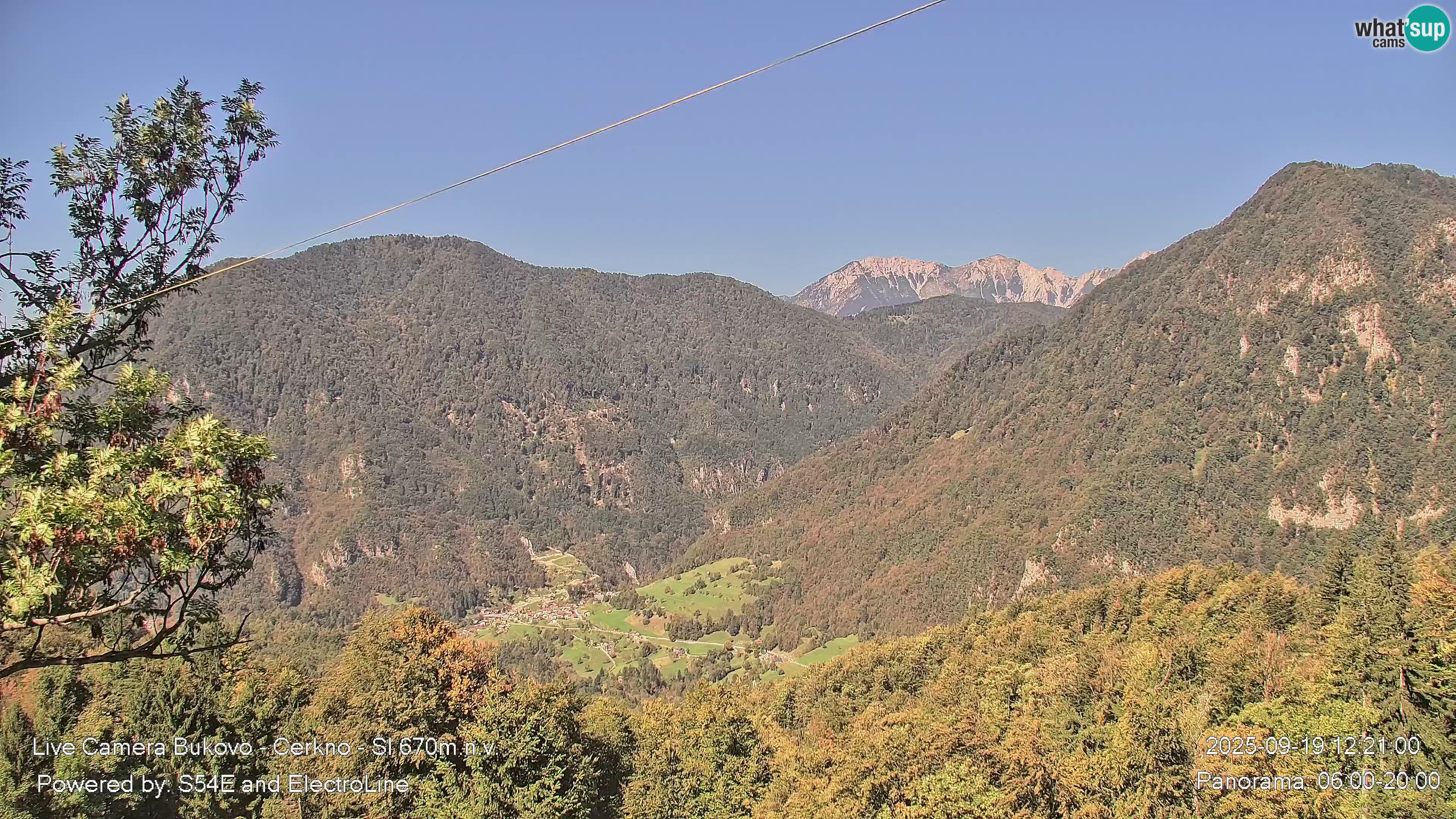 Webcam Bukovo – Baška grapa | Cerkno | Slovénie