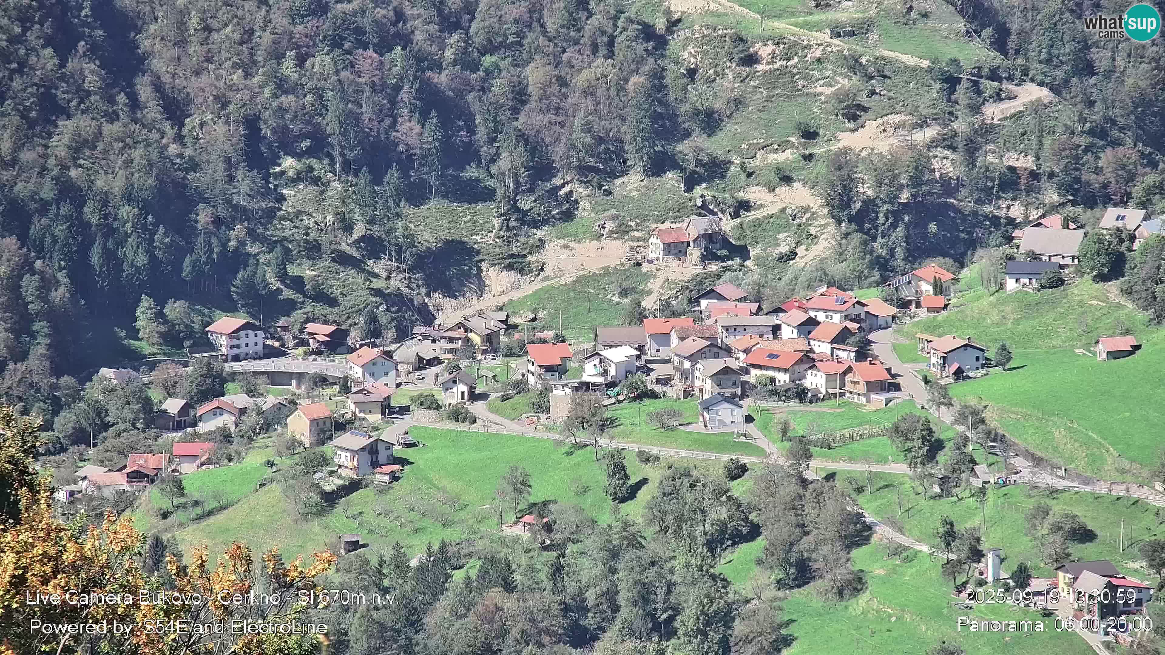 Webcam Bukovo – Baška grapa | Cerkno | Slovenia