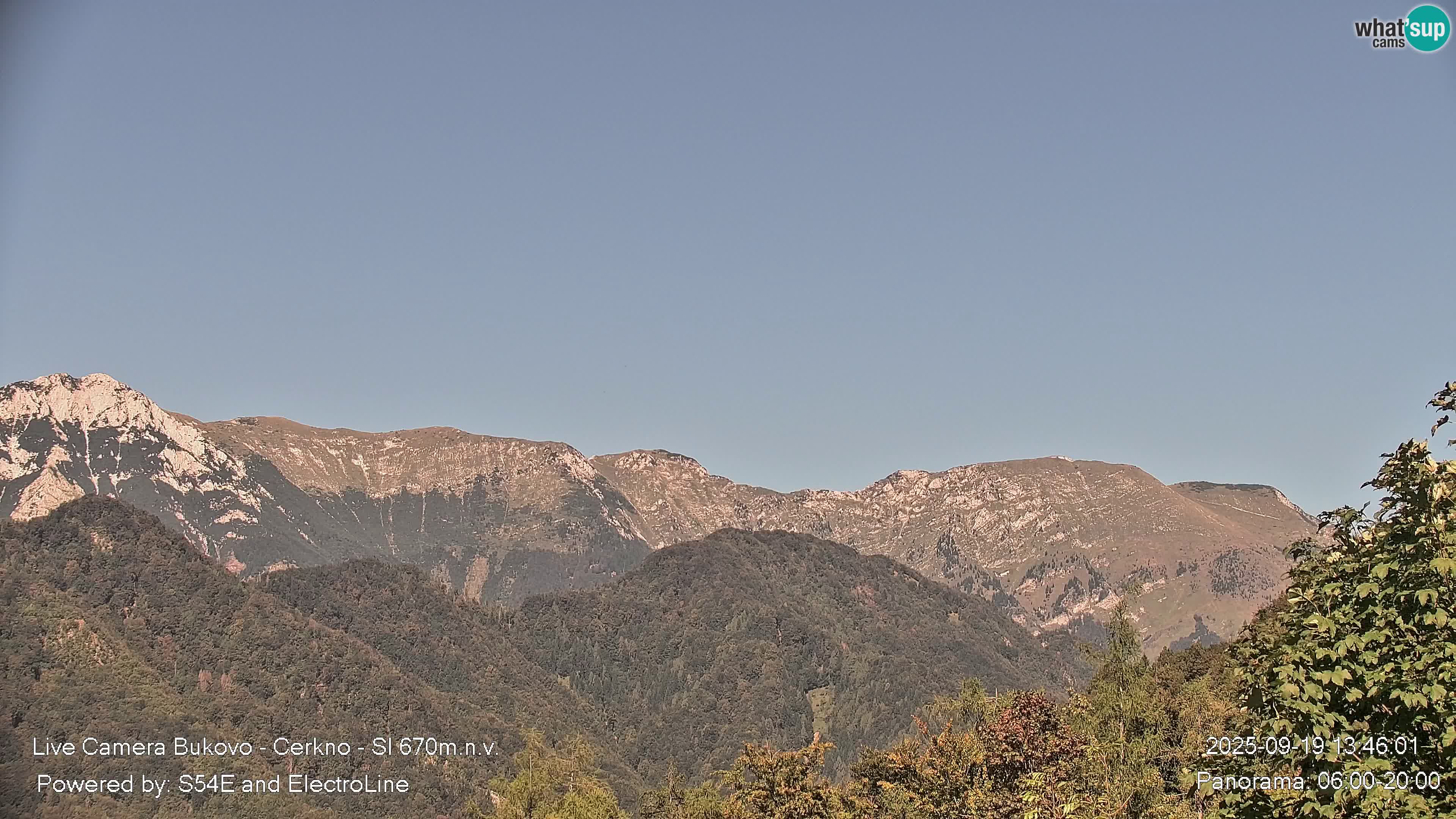 Webcam Bukovo – Baška grapa | Cerkno | Slovenia
