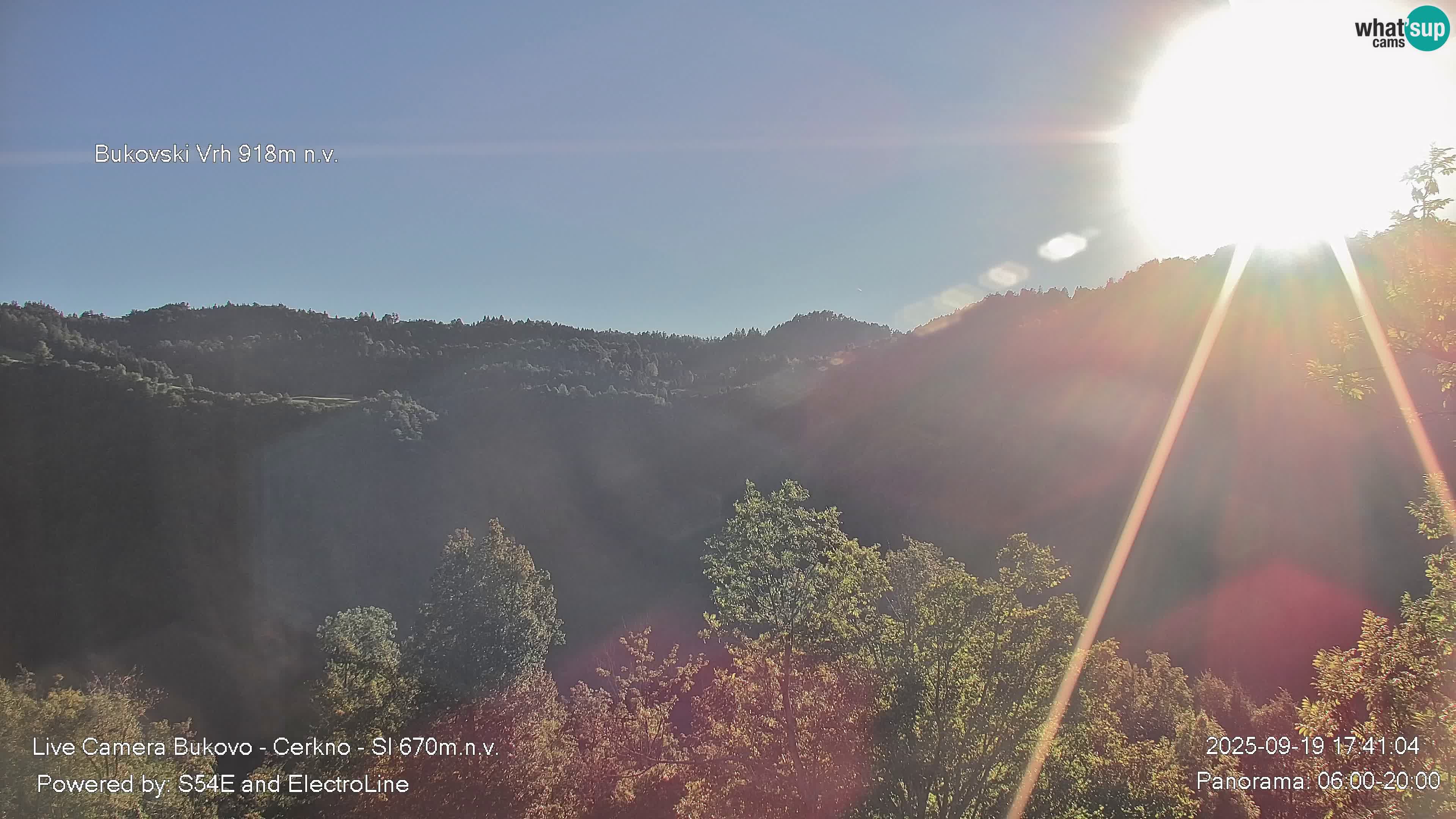 Webcam Bukovo – Baška grapa | Cerkno | Slovénie