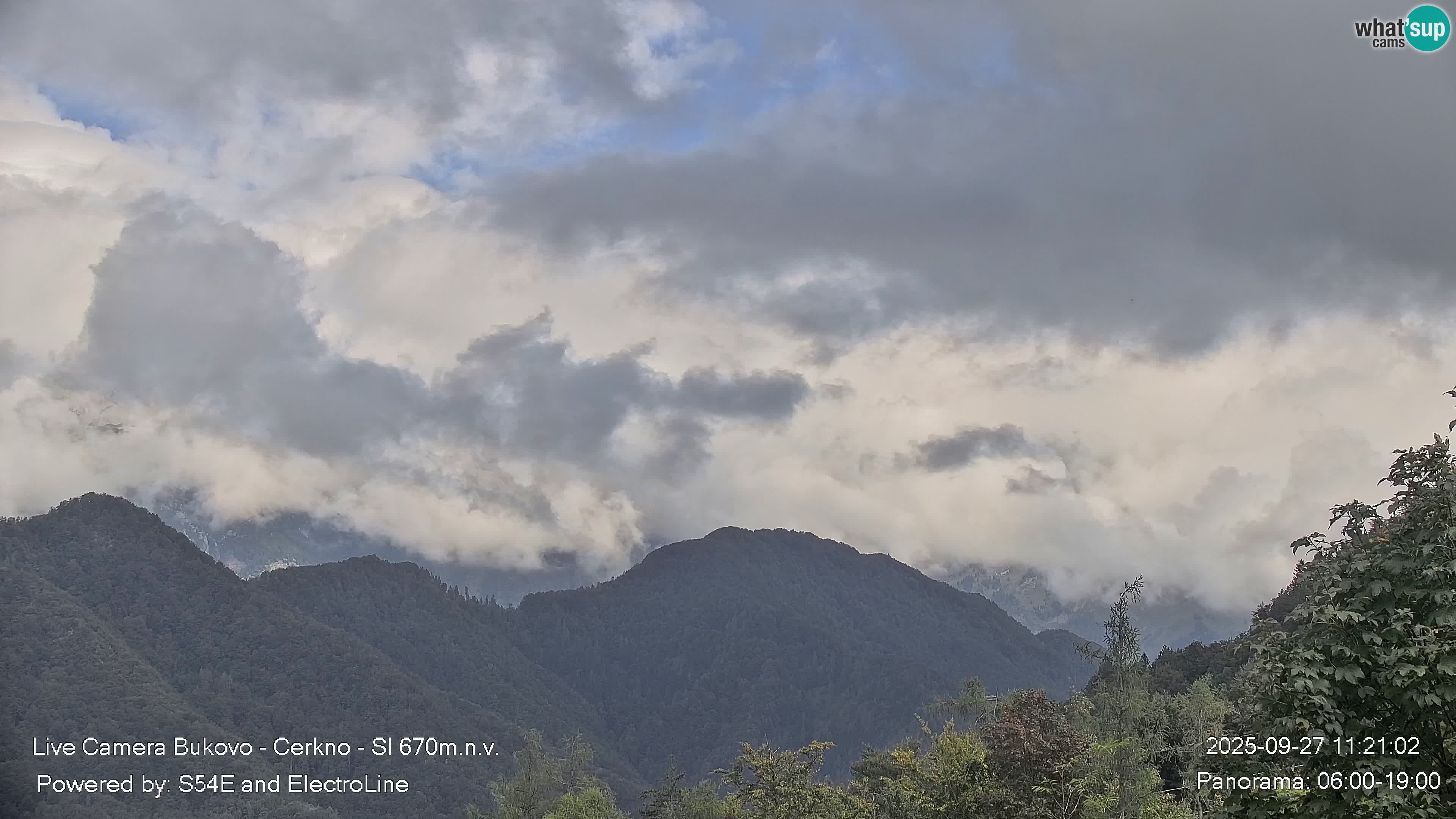 Webcam Bukovo – Baška grapa | Cerkno | Slovenia