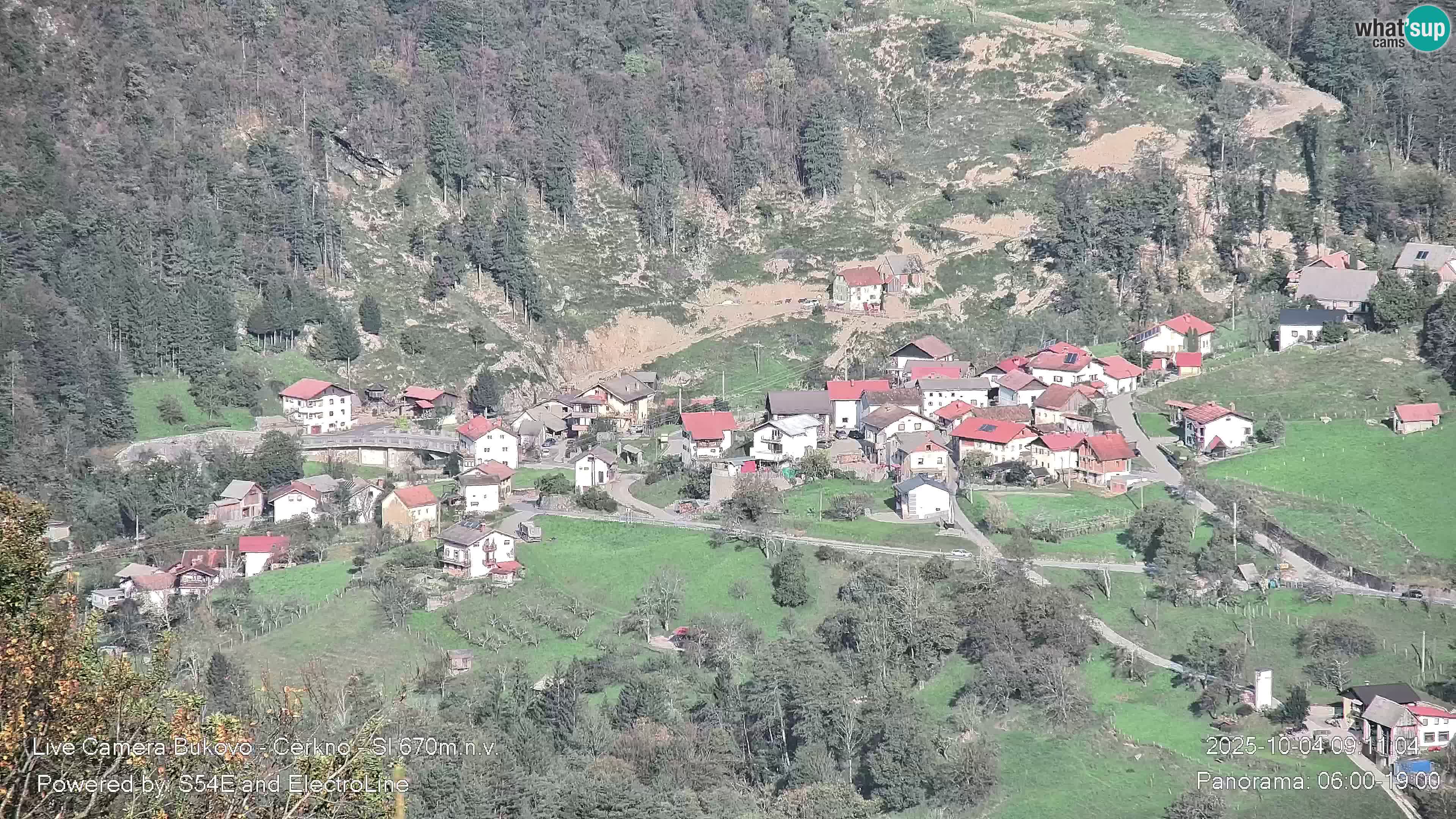 Webcam Bukovo – Baška grapa | Cerkno | Slovenia