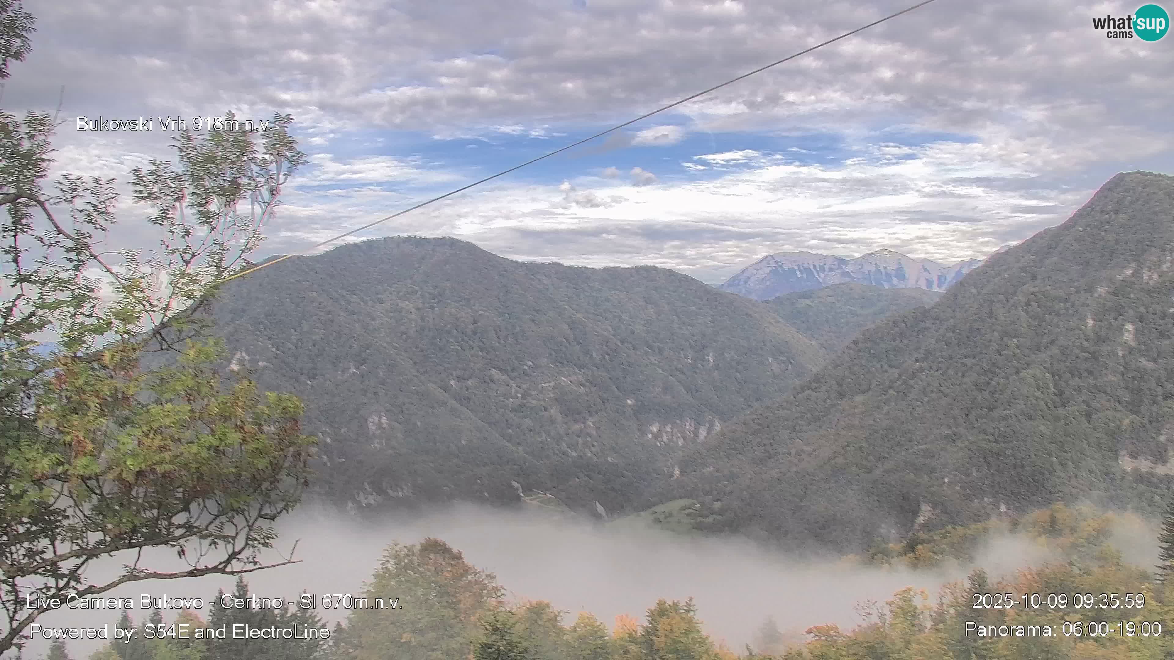 Bukovo Webcam – Baška grapa | Cerkno | Slowenien