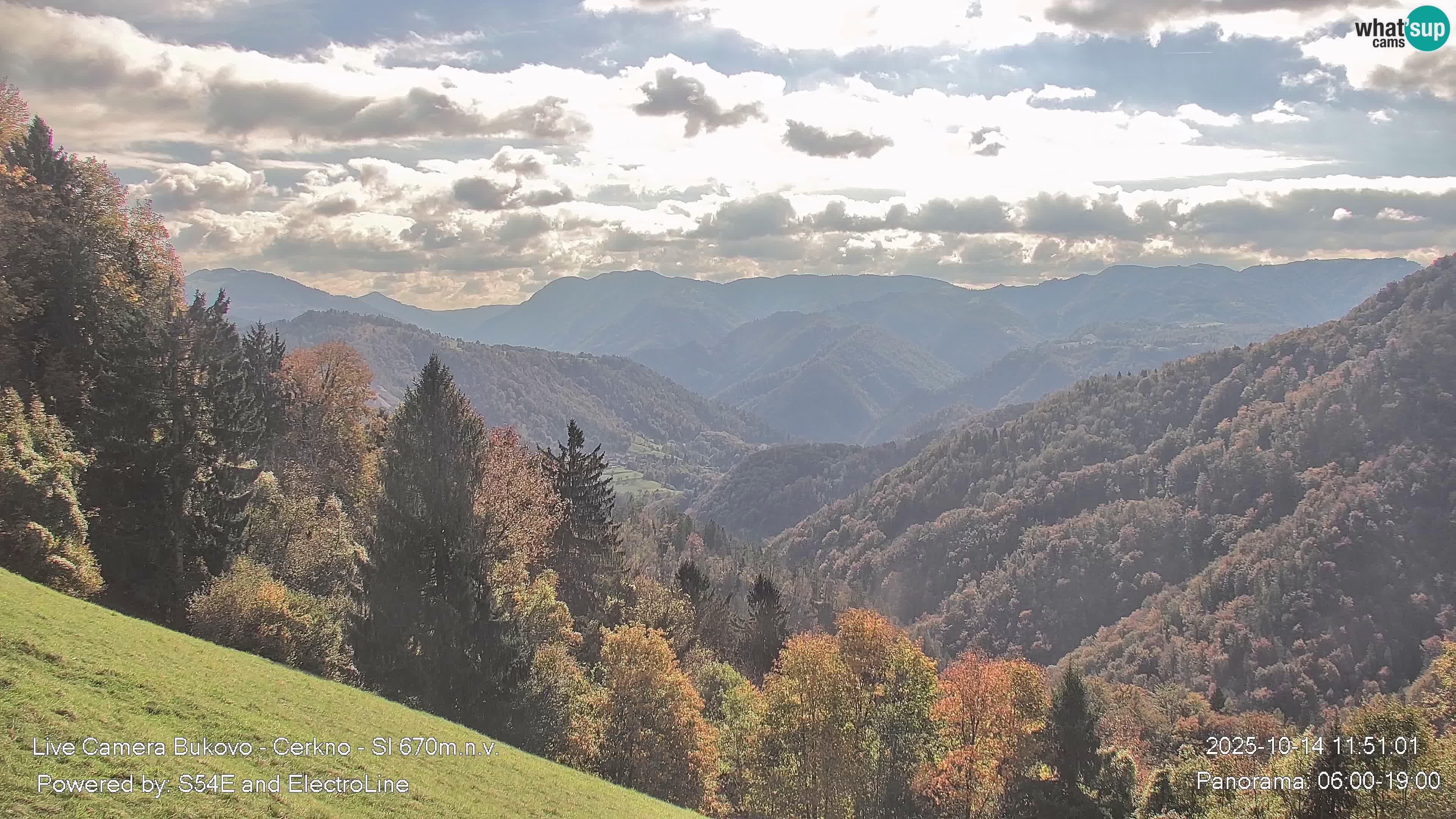 Webcam Bukovo – Baška grapa | Cerkno | Slovenia