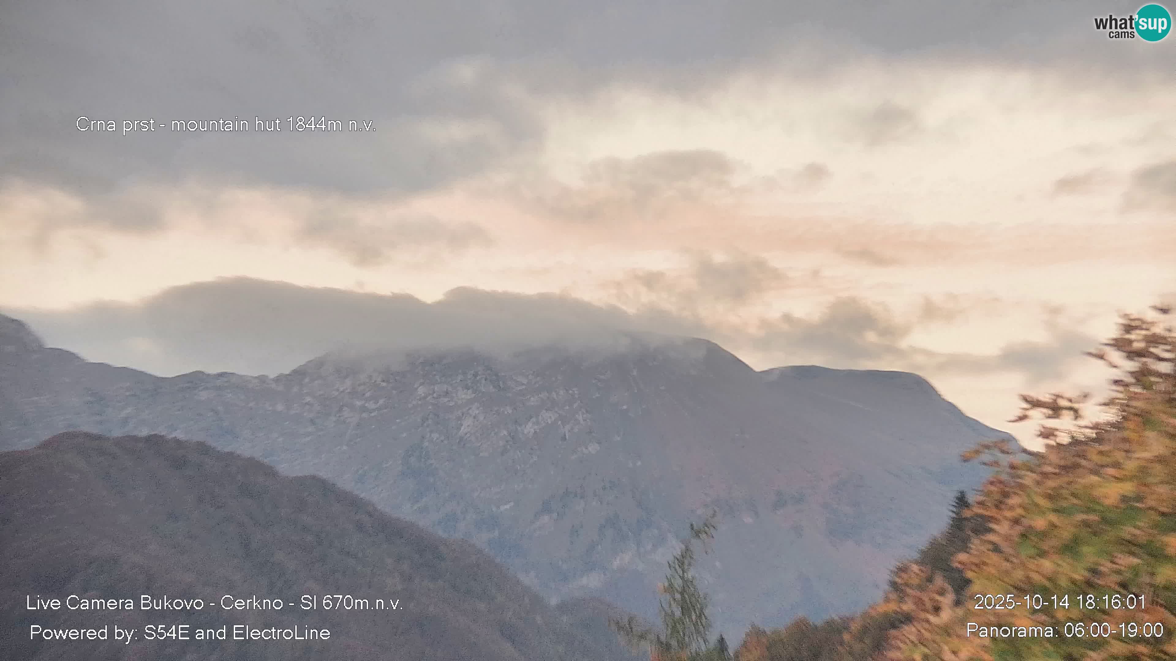 Webcam Bukovo – Baška grapa | Cerkno | Slovénie