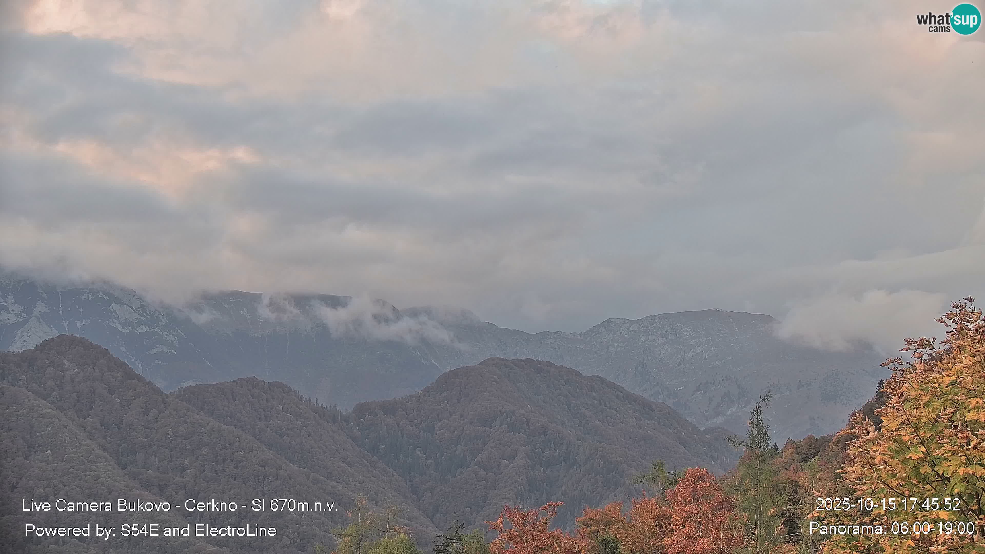 Webcam en vivo Bukovo – Baška grapa | Cerkno | Eslovenia