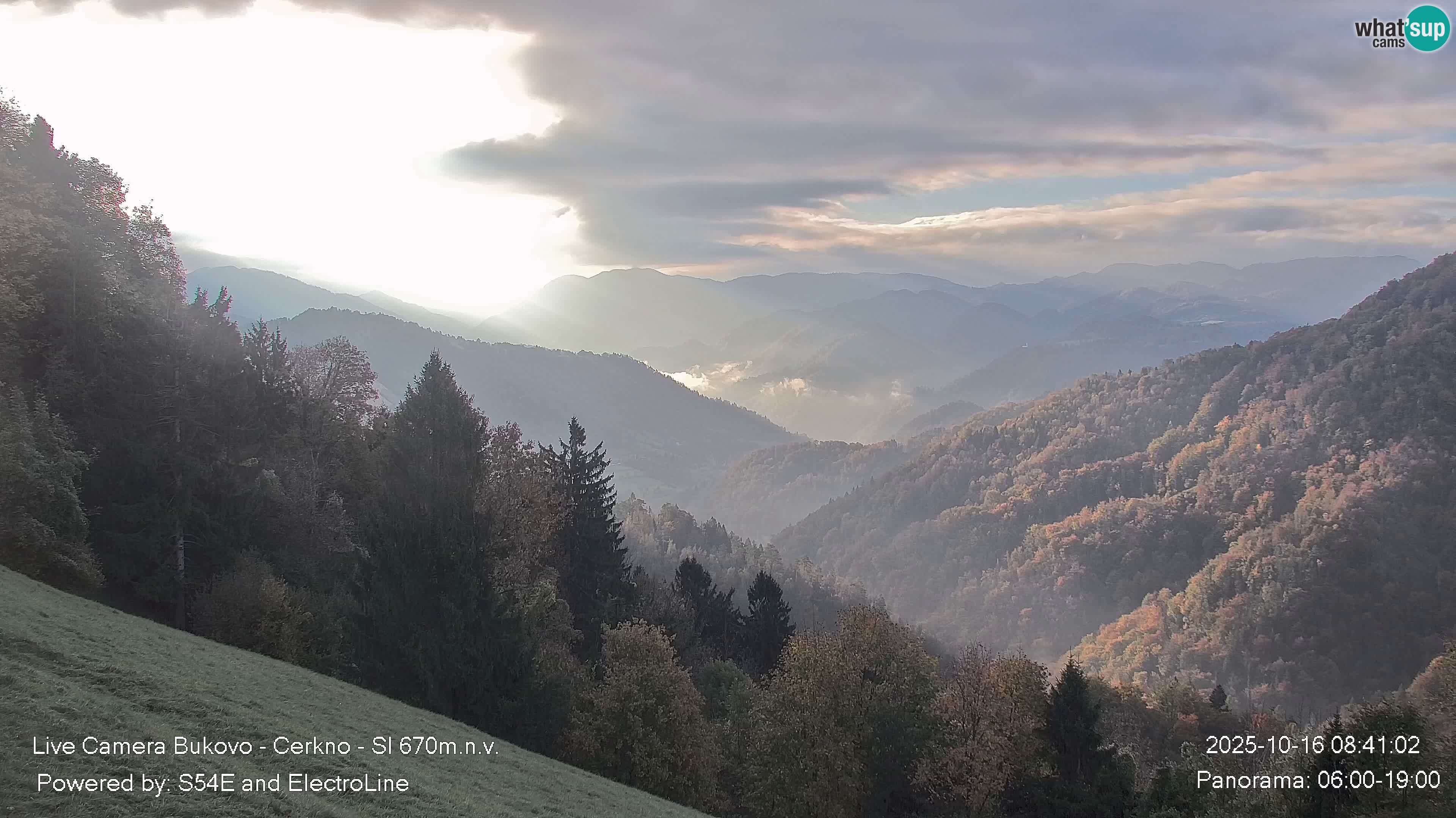Web kamera Bukovo – Baška grapa | Cerkno | Slovenija