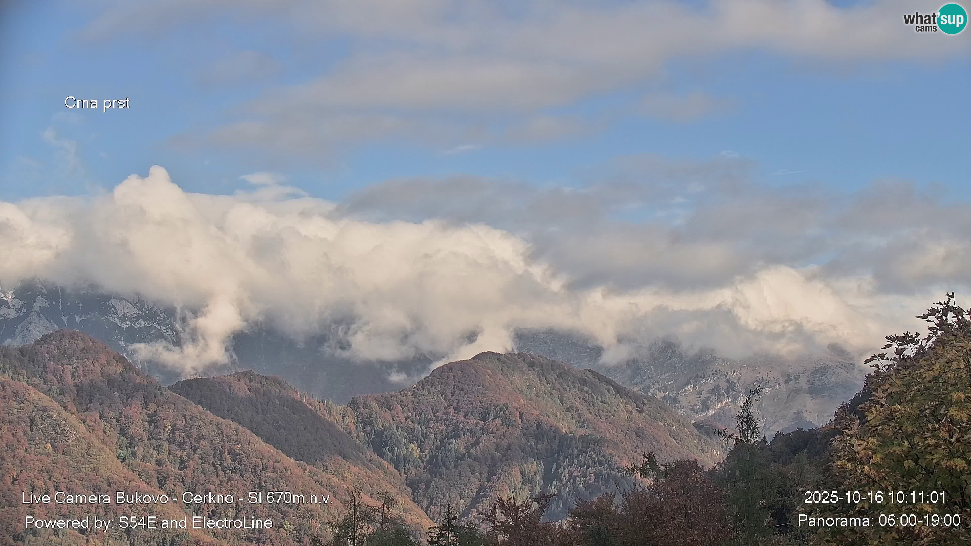 Webcam Bukovo – Baška grapa | Cerkno | Slovenia