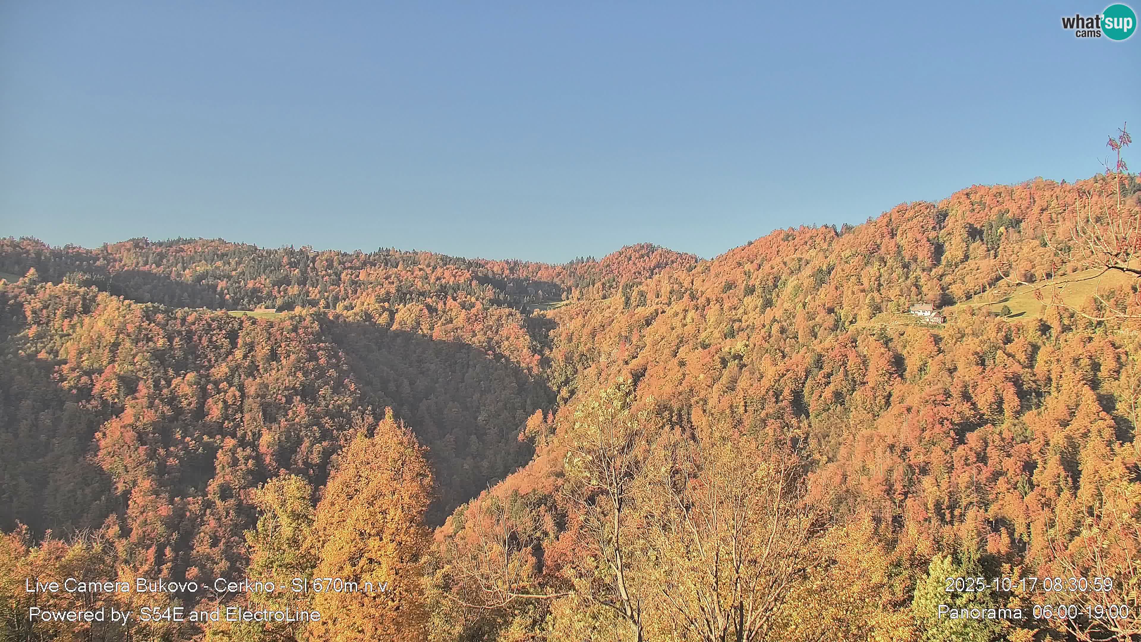 Webcam en vivo Bukovo – Baška grapa | Cerkno | Eslovenia