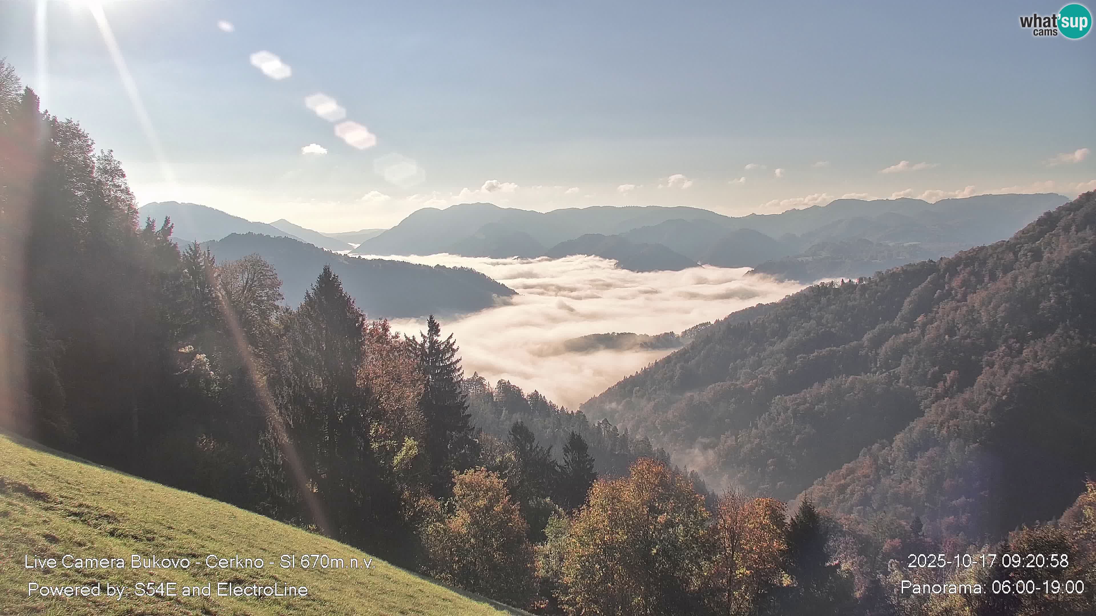 Webcam en vivo Bukovo – Baška grapa | Cerkno | Eslovenia