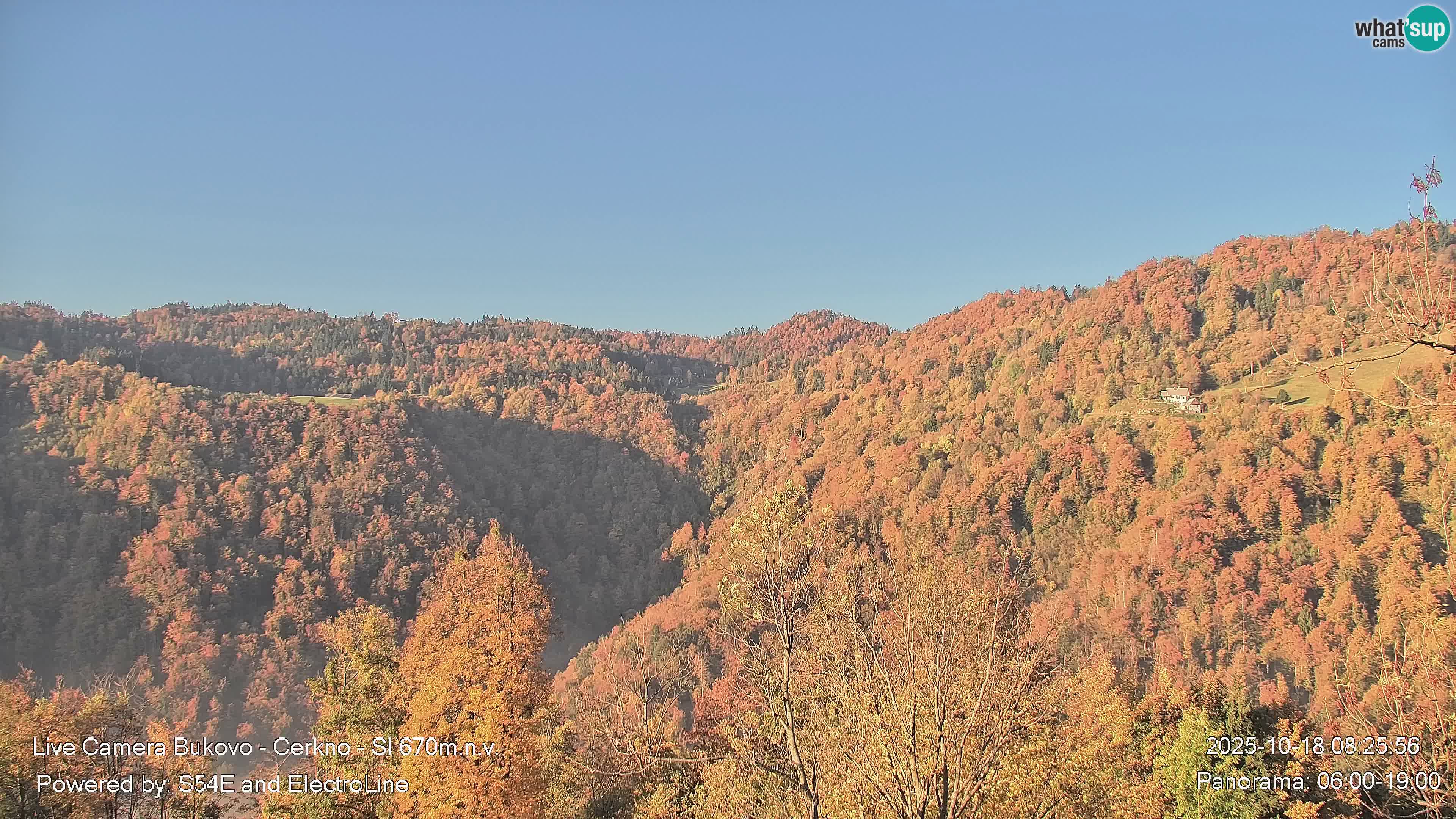 Webcam Bukovo – Baška grapa | Cerkno | Slovenia