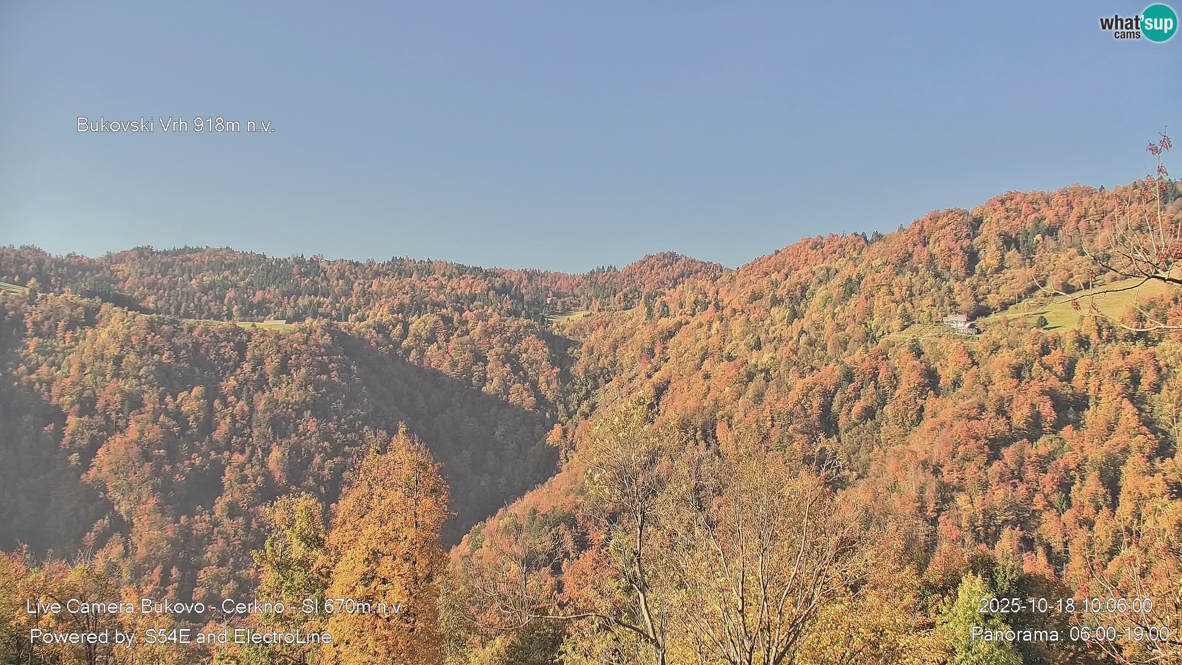 Webcam Bukovo – Baška grapa | Cerkno | Slovenia