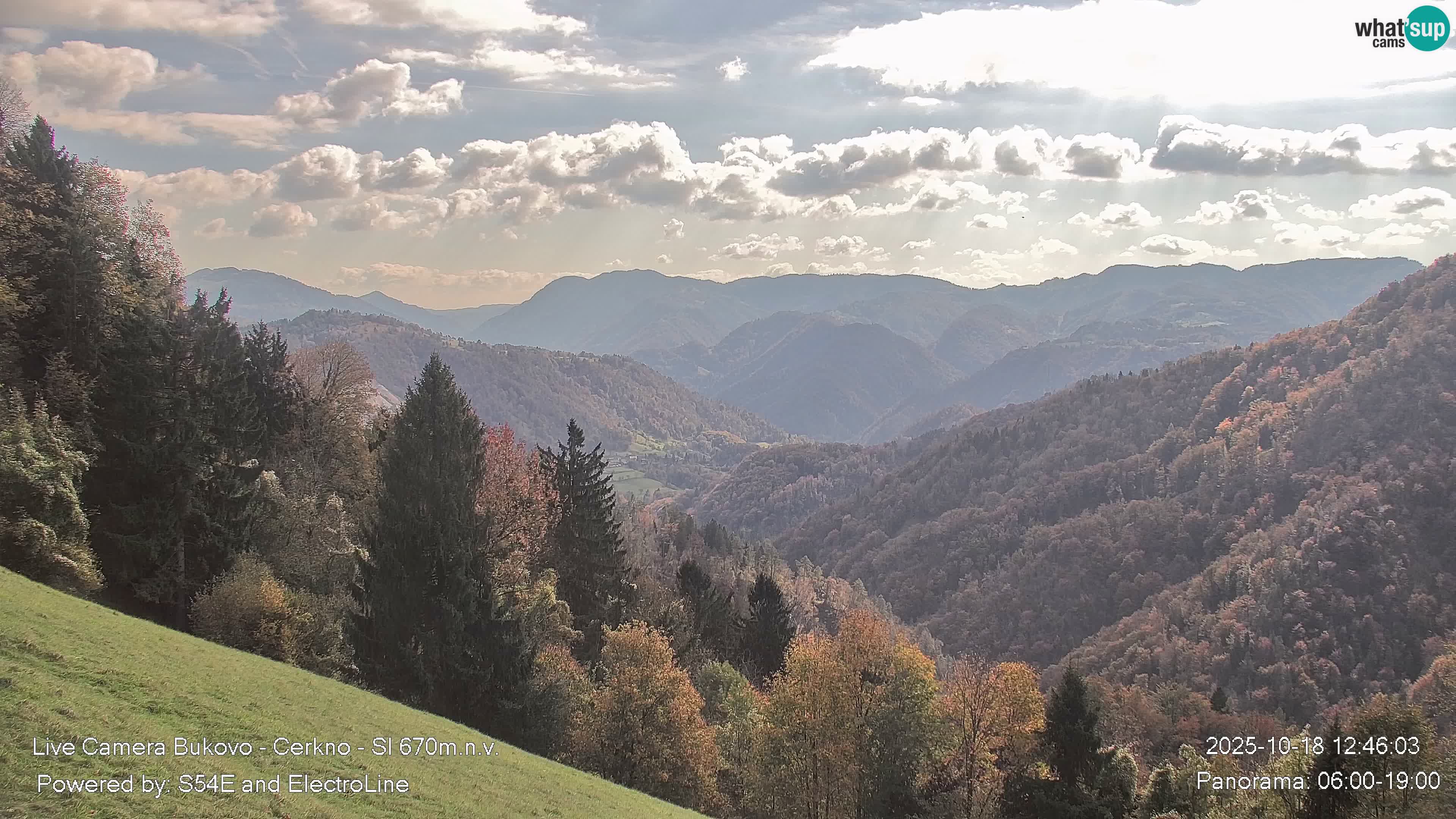 Webcam Bukovo – Baška grapa | Cerkno | Slovénie