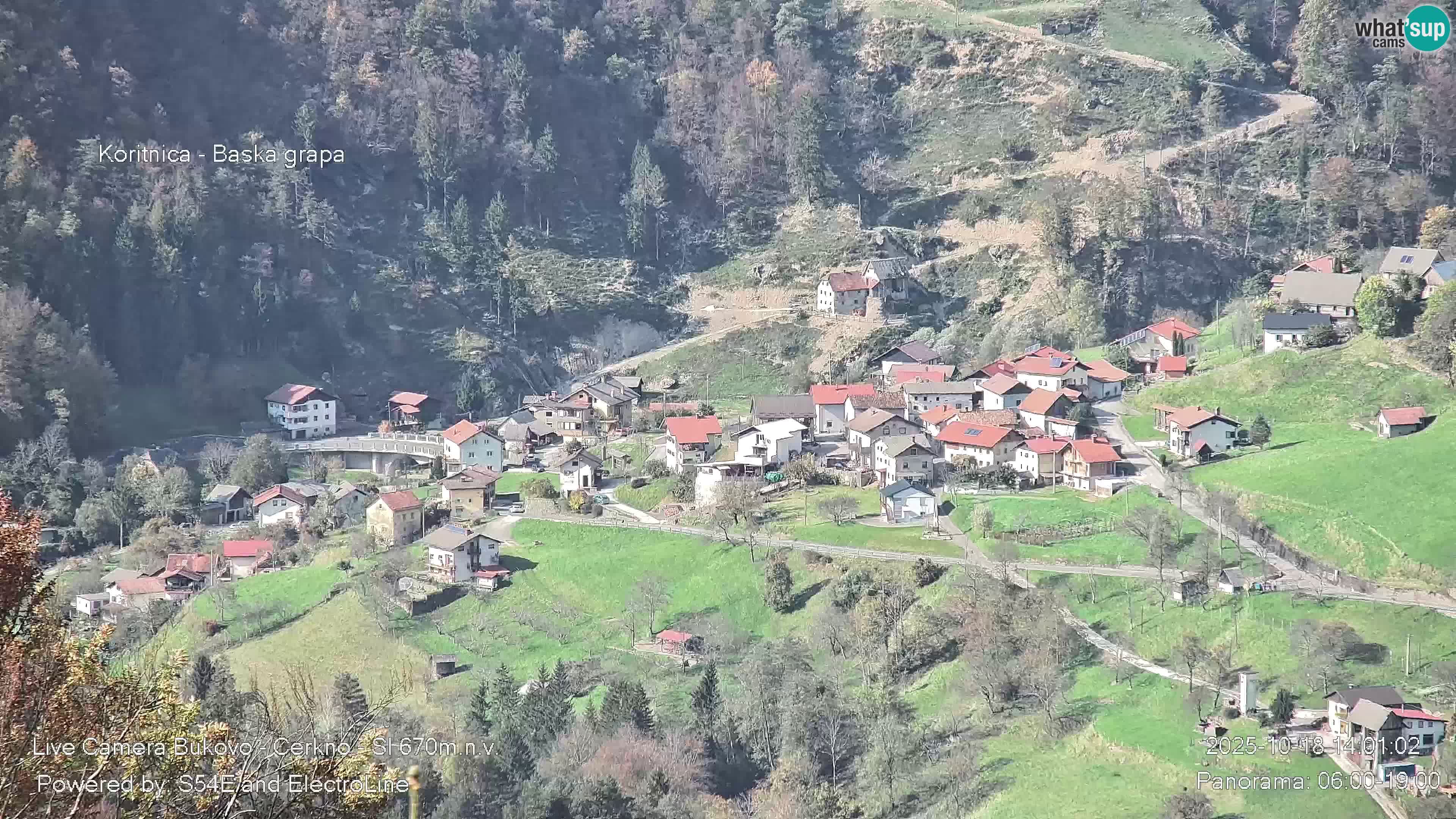 Kamera Bukovo – Baška grapa | Cerkno