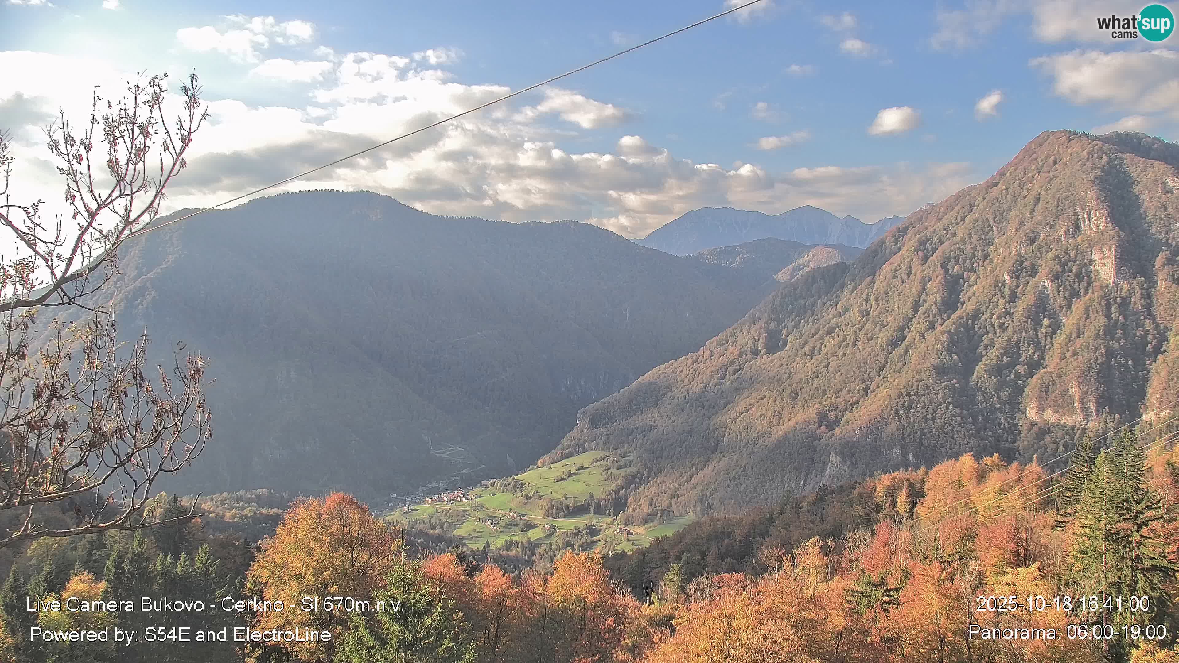 Webcam Bukovo – Baška grapa | Cerkno | Slovenia