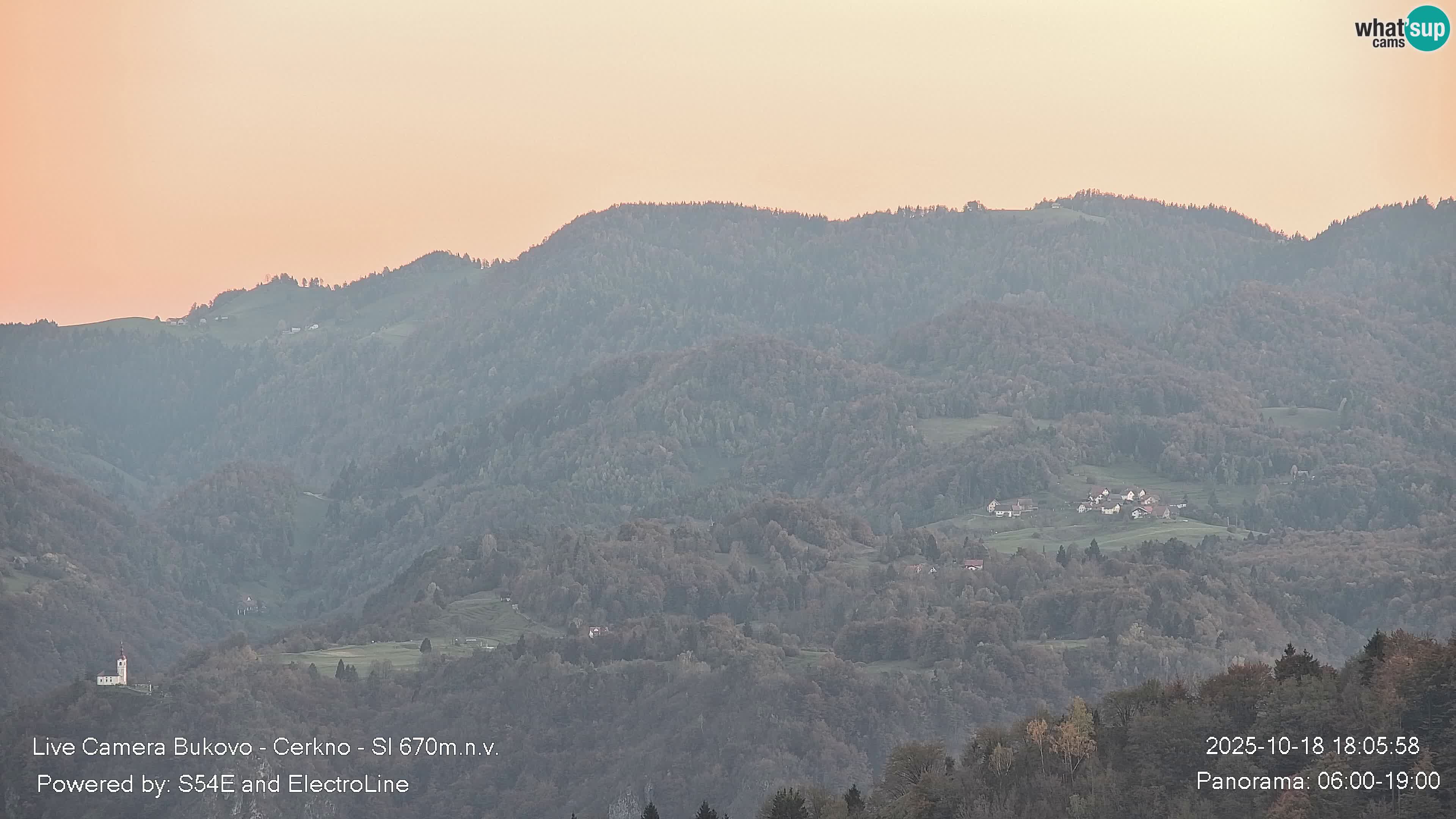 Web kamera Bukovo – Baška grapa | Cerkno | Slovenija