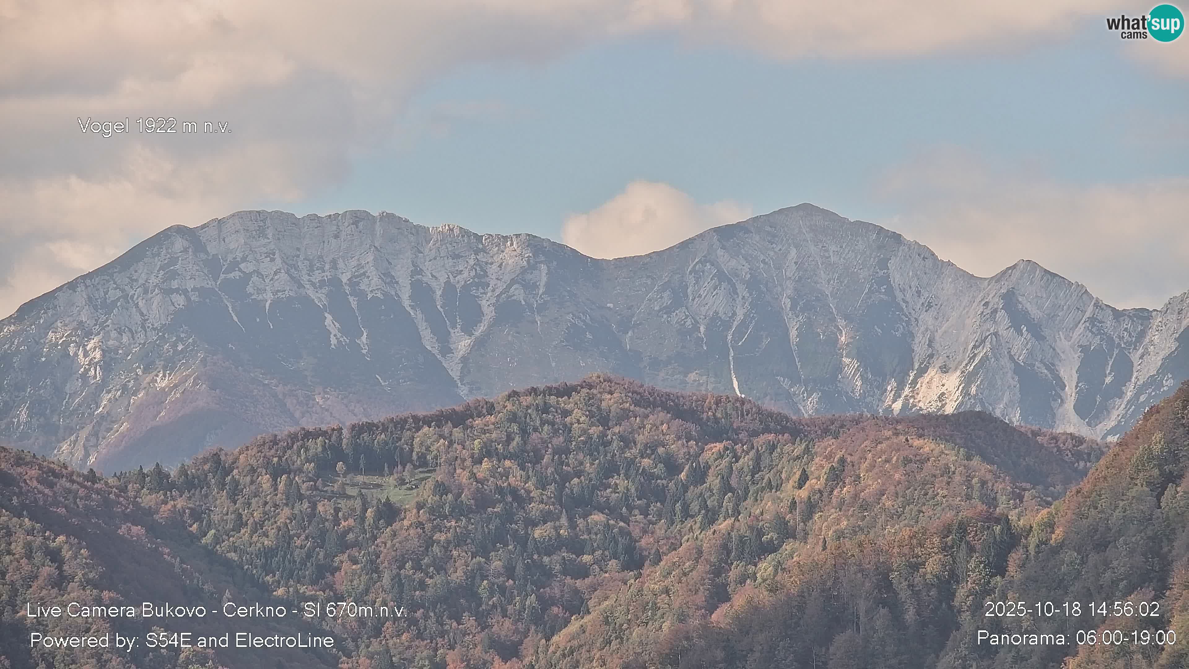 Webcam Bukovo – Baška grapa | Cerkno | Slovénie
