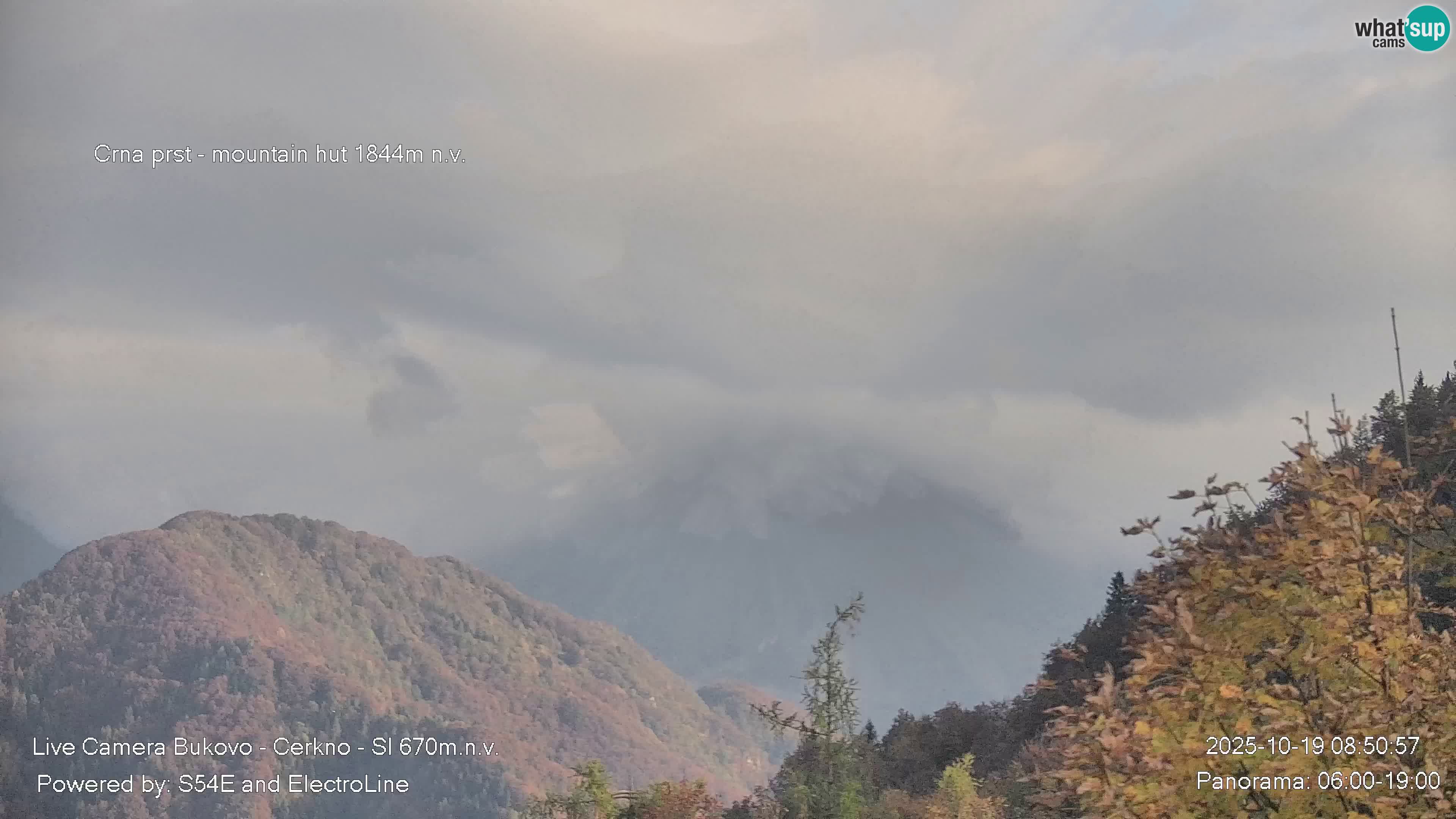 Webcam Bukovo – Baška grapa | Cerkno | Slovenia