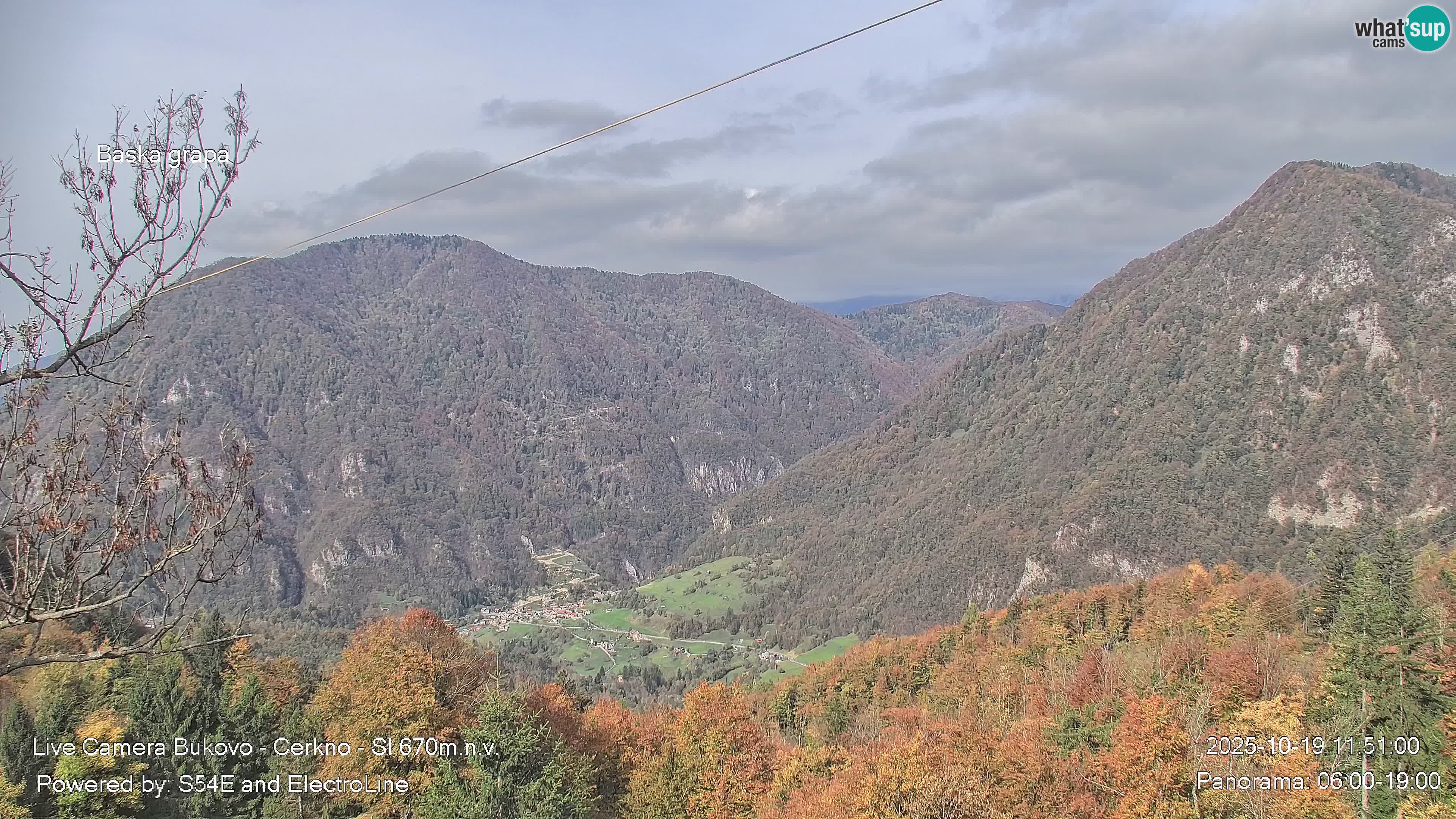 Kamera Bukovo – Baška grapa | Cerkno