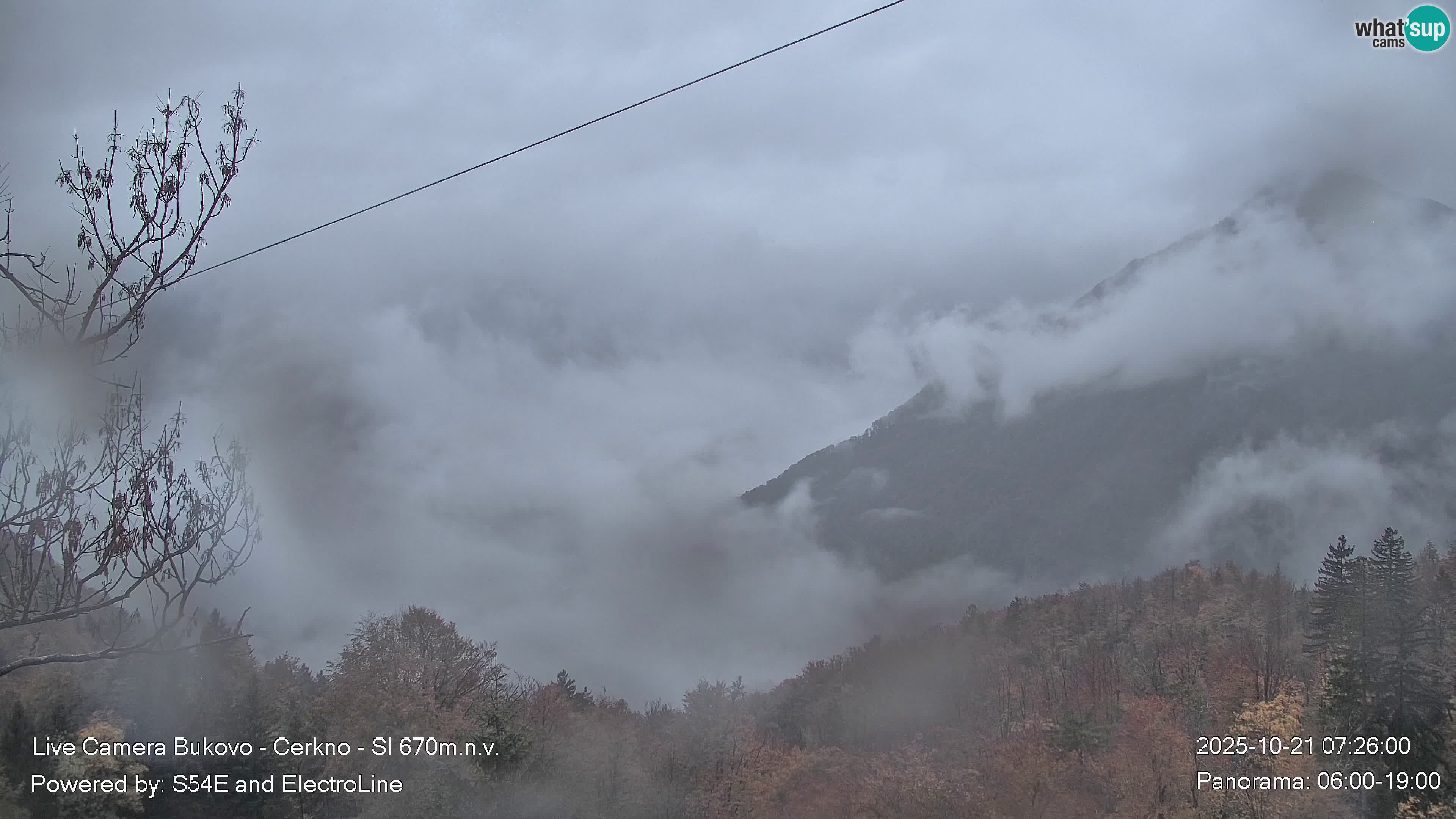 Webcam Bukovo – Baška grapa | Cerkno | Slovénie