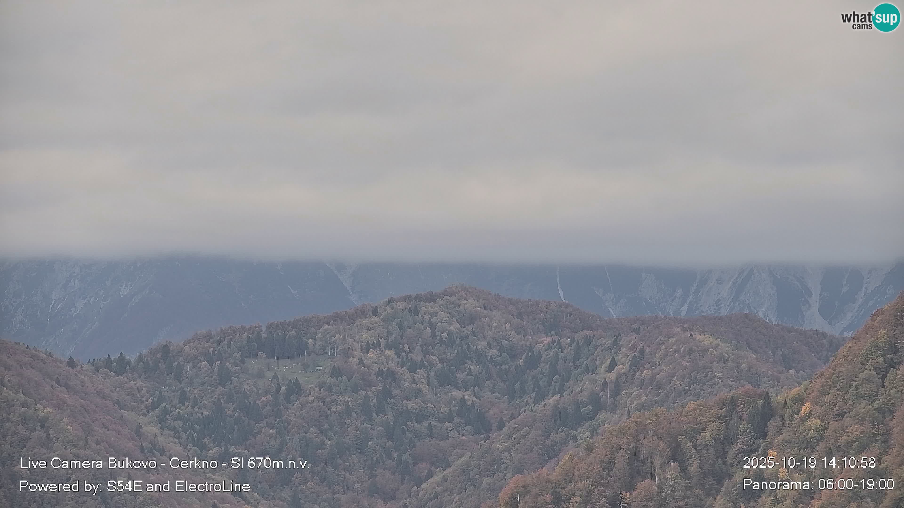 Web kamera Bukovo – Baška grapa | Cerkno | Slovenija