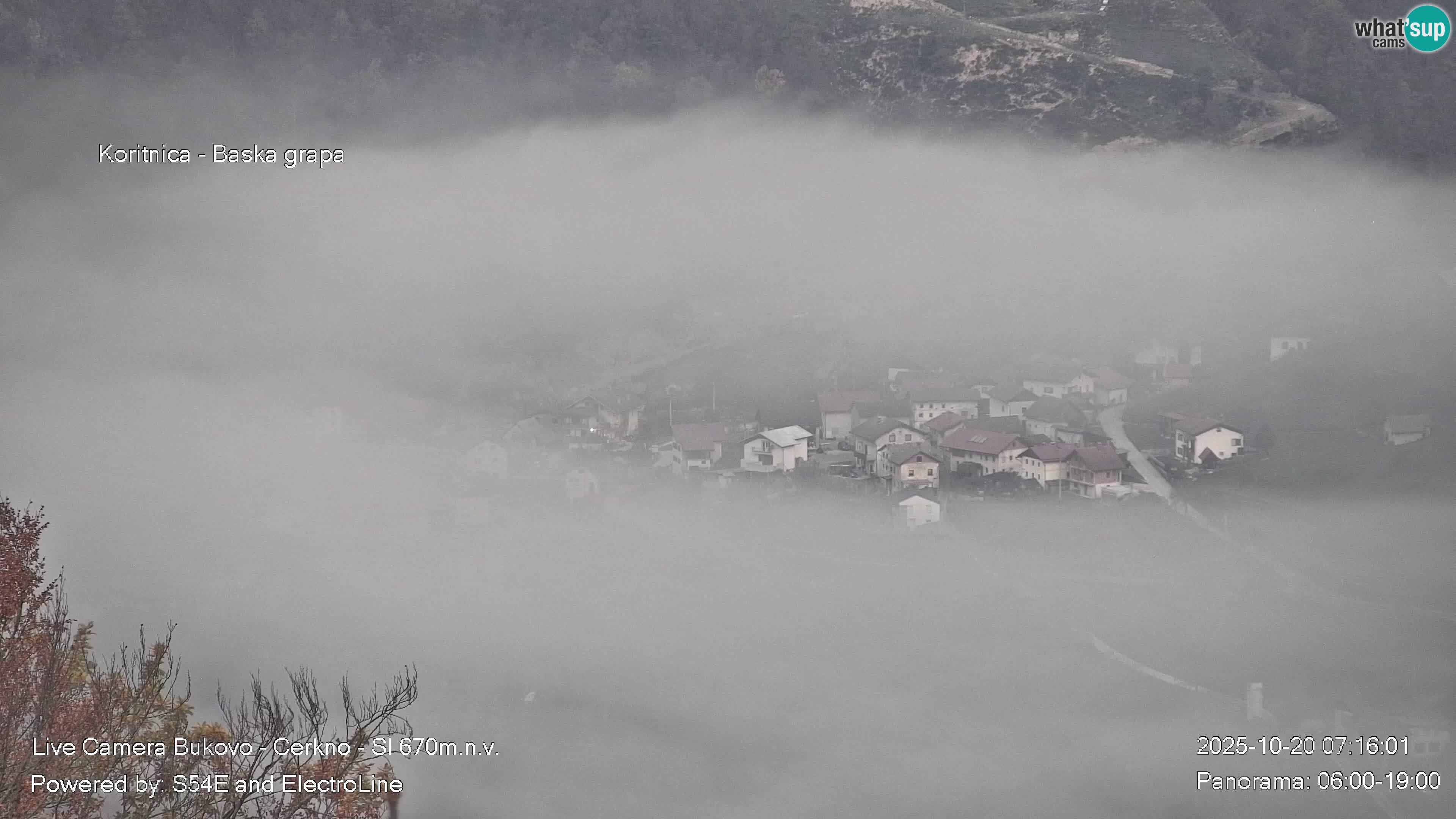 Webcam Bukovo – Baška grapa | Cerkno | Slovenia