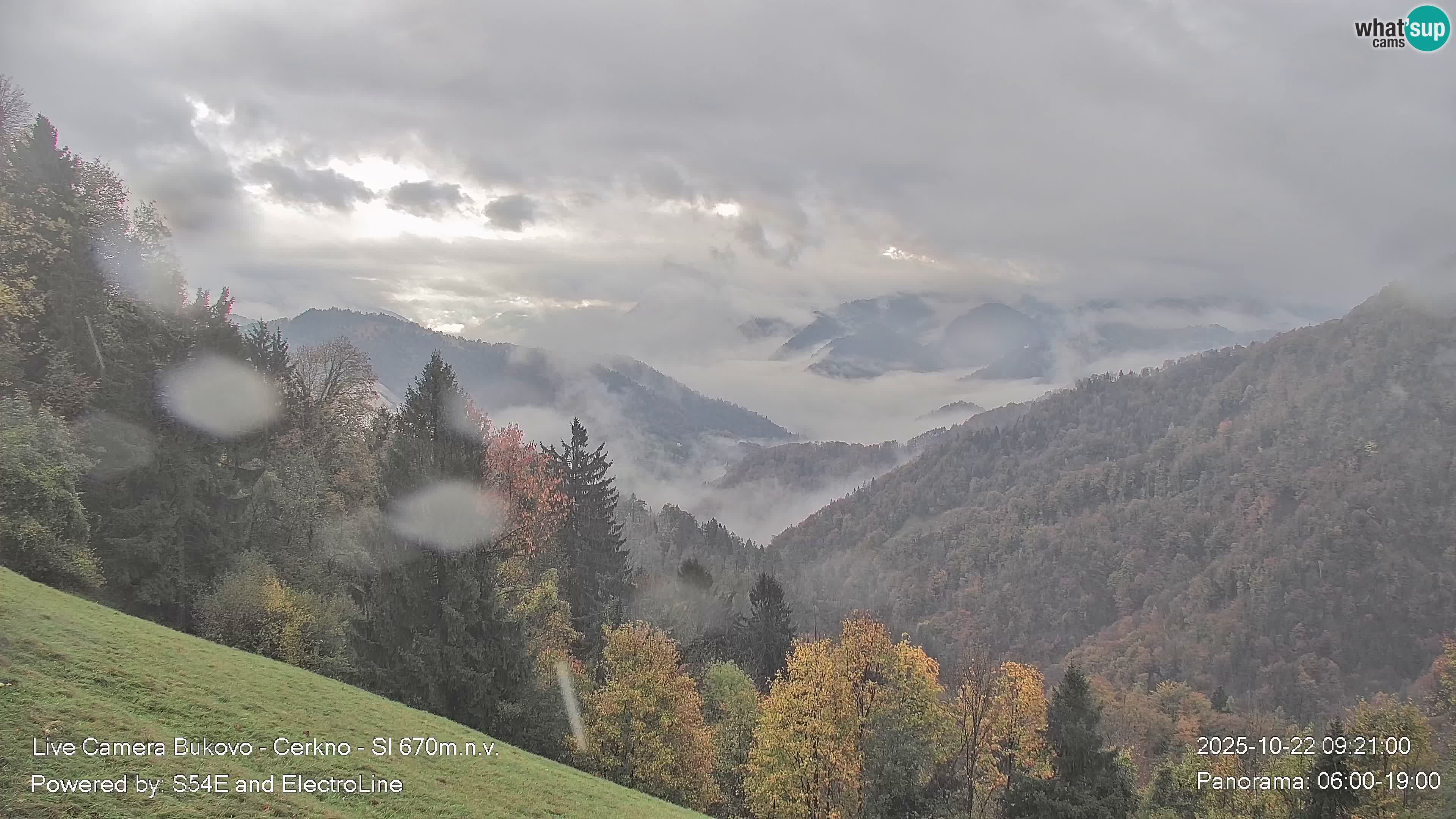 Web kamera Bukovo – Baška grapa | Cerkno | Slovenija