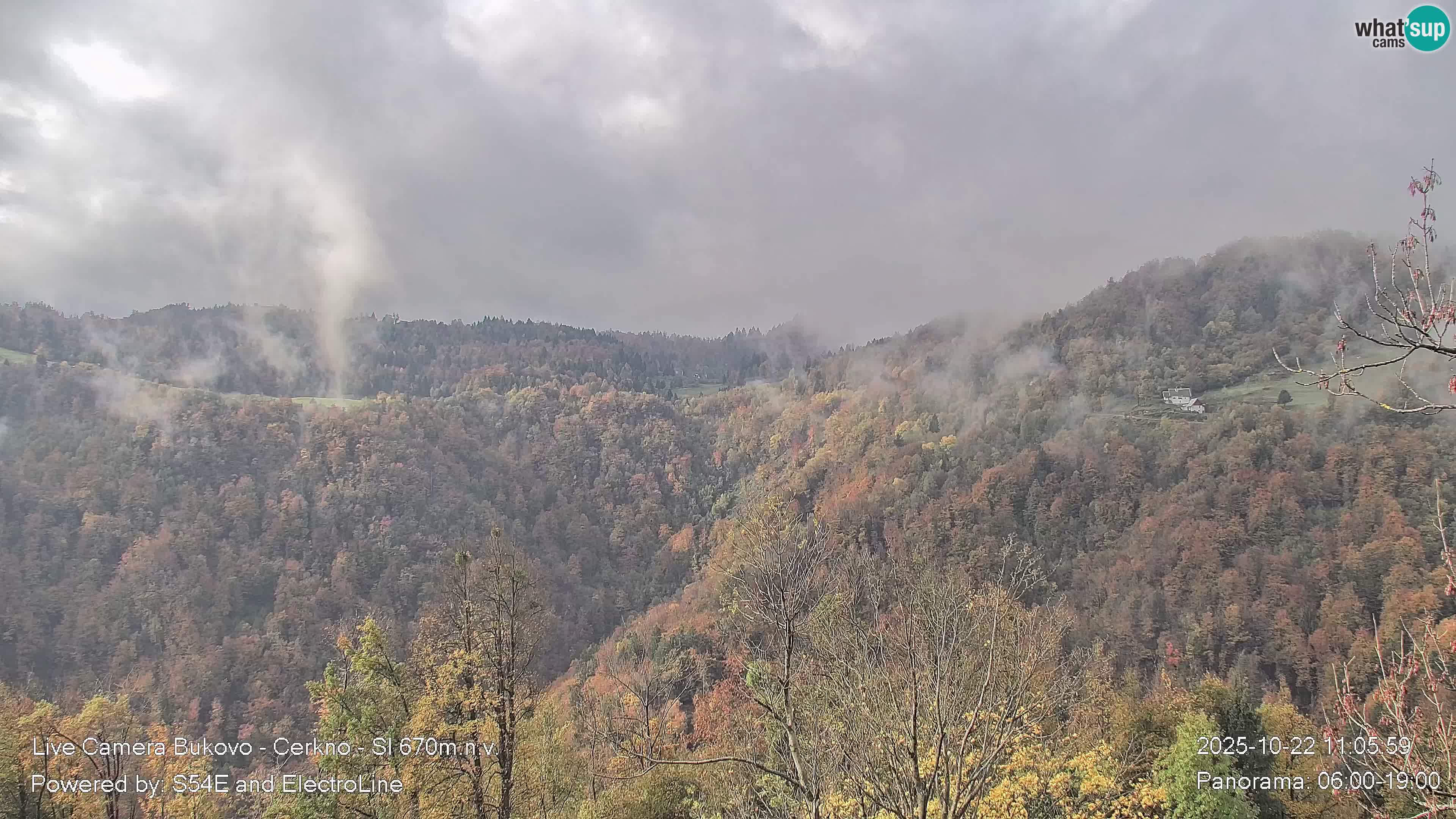 Webcam Bukovo – Baška grapa | Cerkno | Slovenia