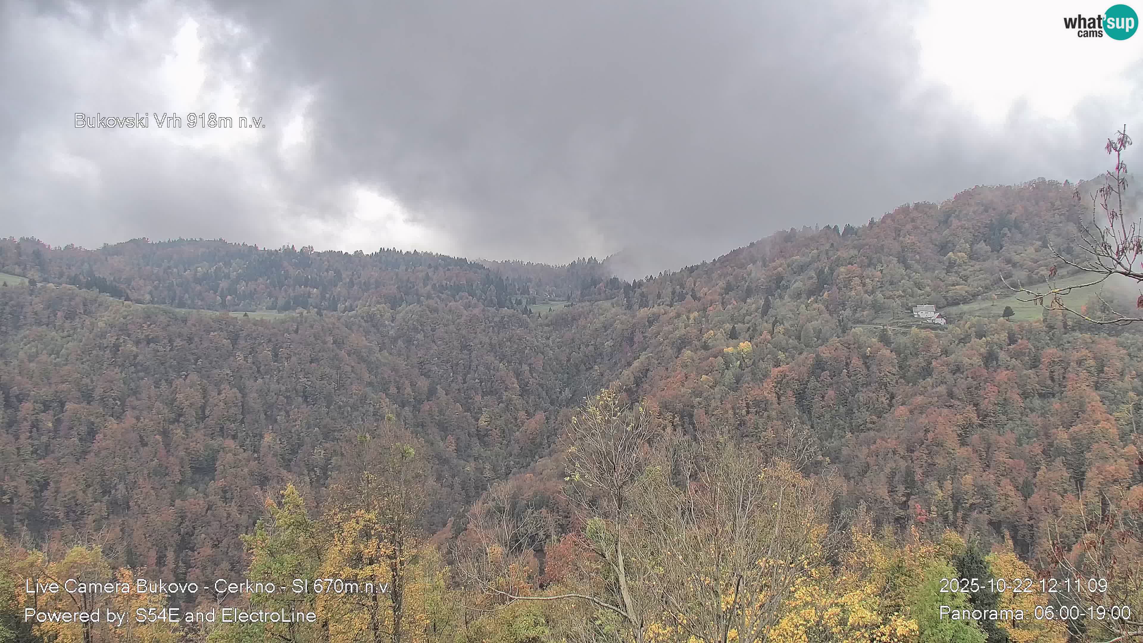 Webcam Bukovo – Baška grapa | Cerkno | Slovenia