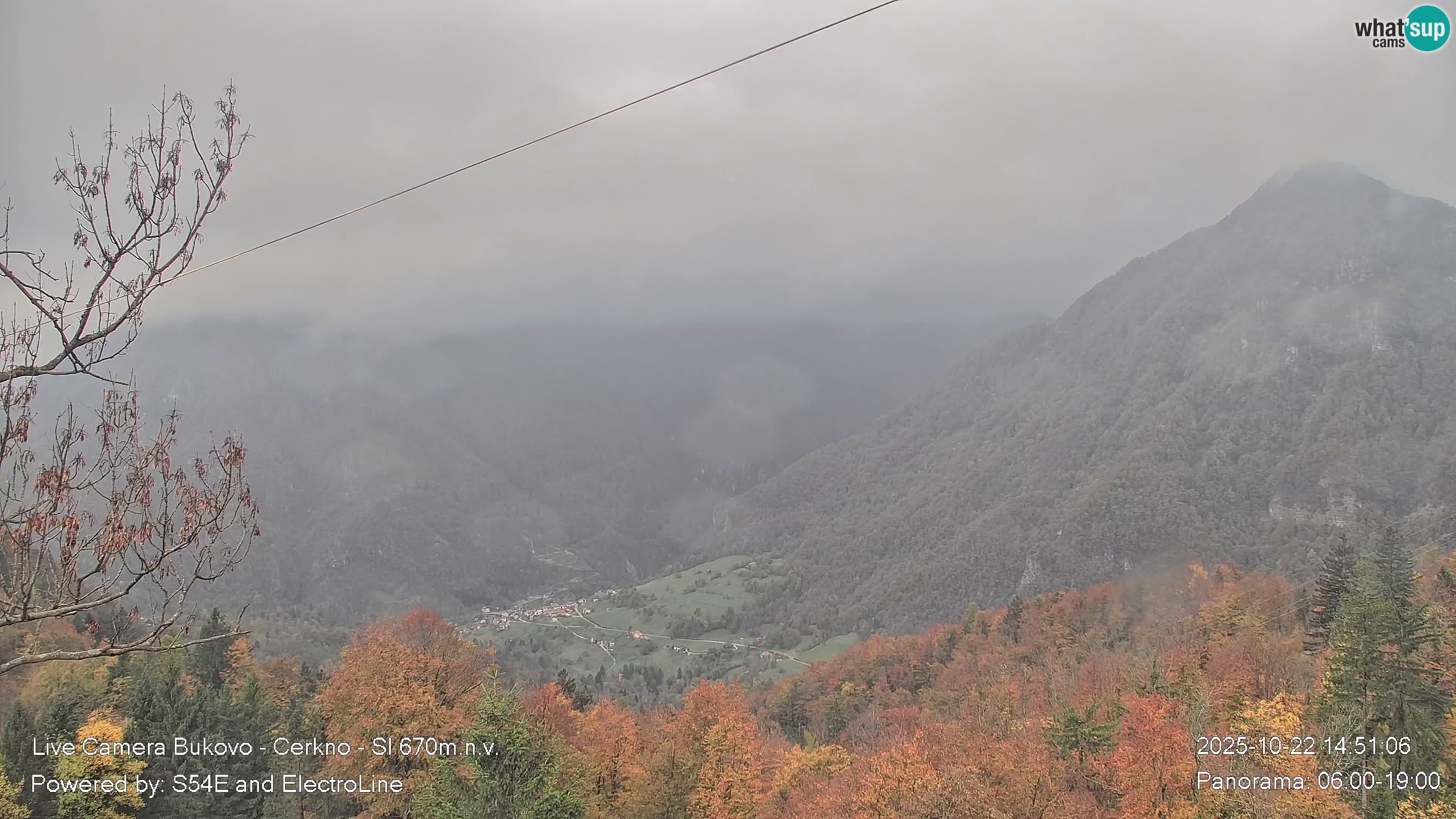 Webcam en vivo Bukovo – Baška grapa | Cerkno | Eslovenia