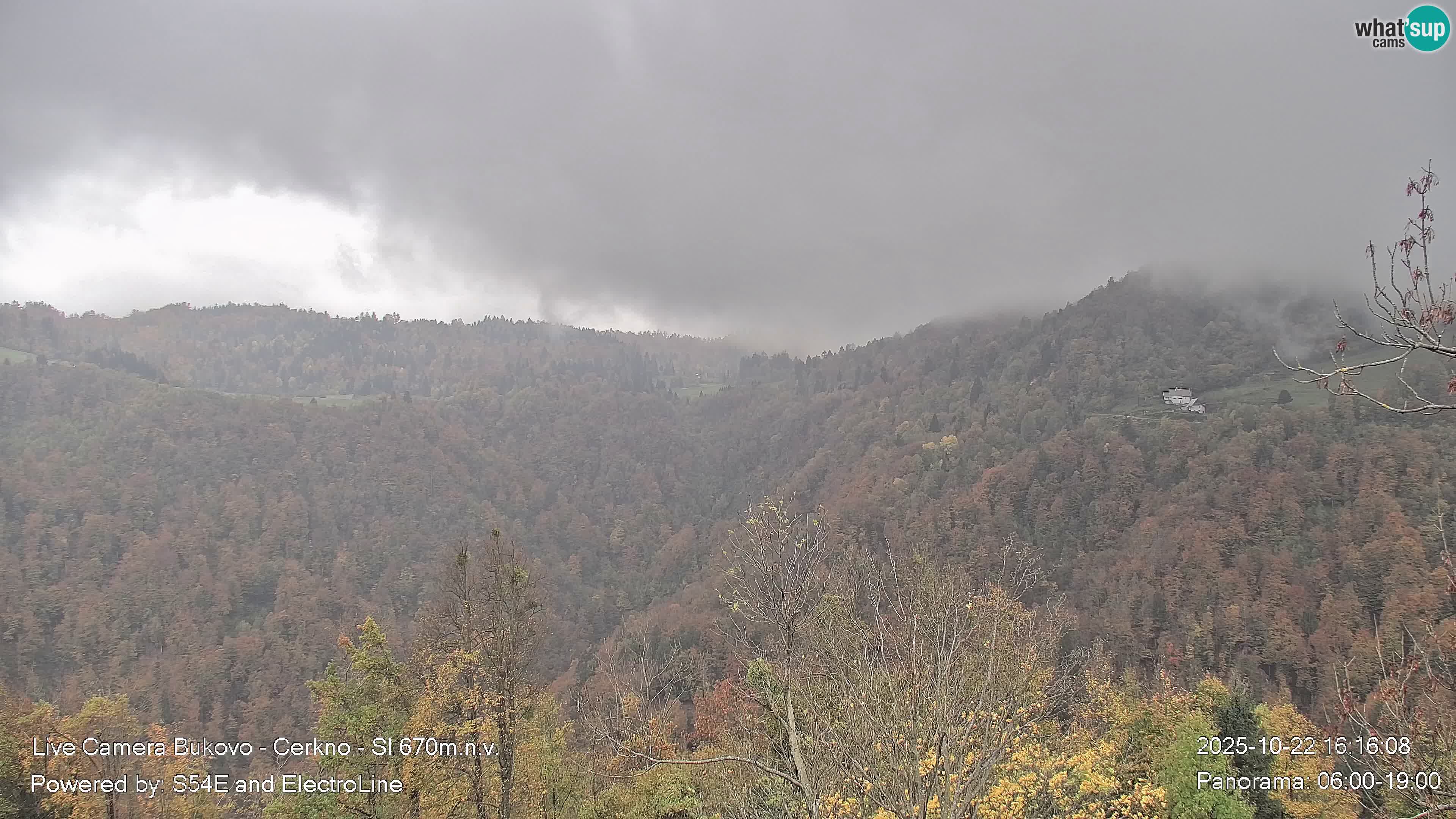 Webcam en vivo Bukovo – Baška grapa | Cerkno | Eslovenia