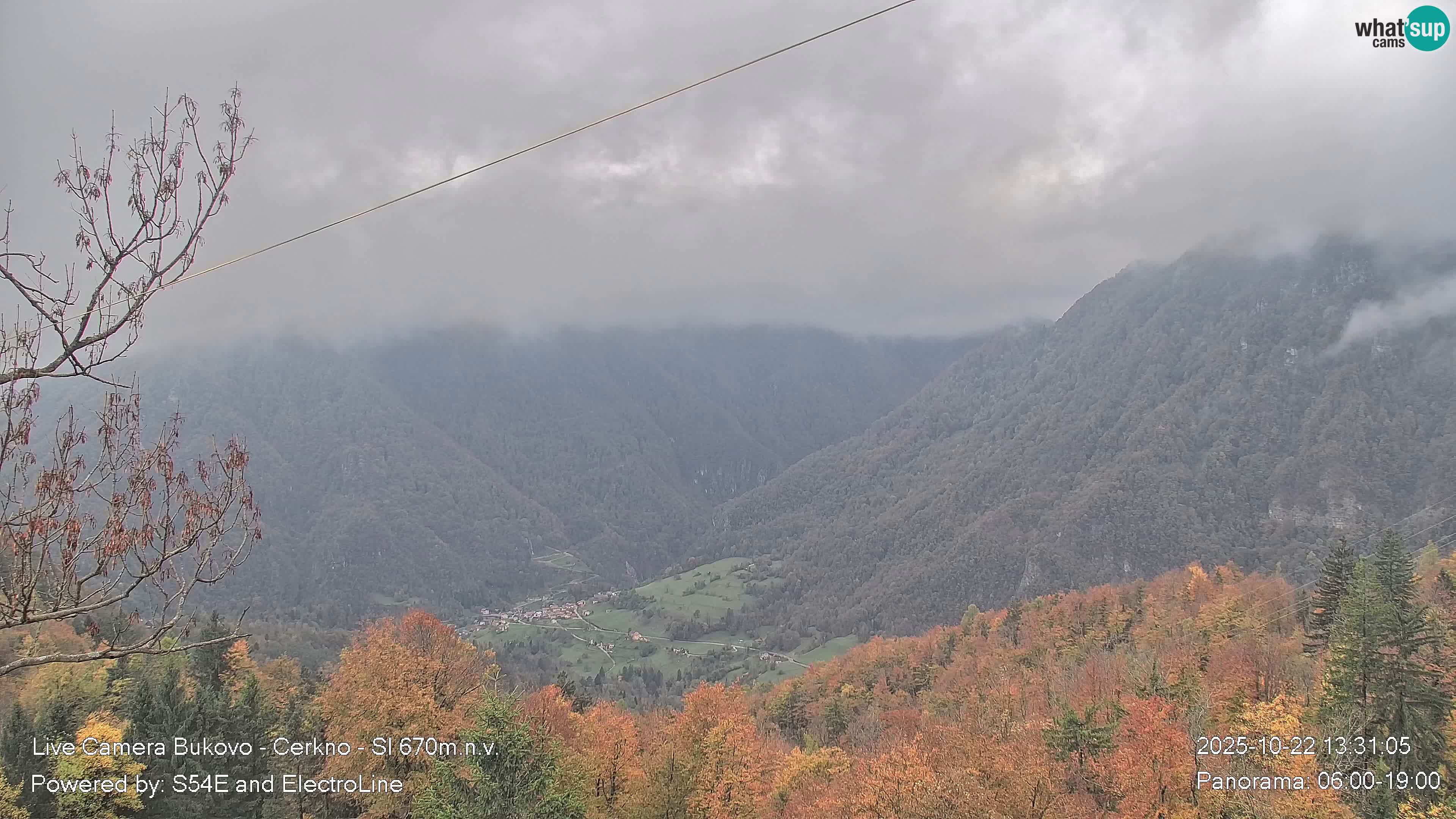 Webcam Bukovo – Baška grapa | Cerkno | Slovenia