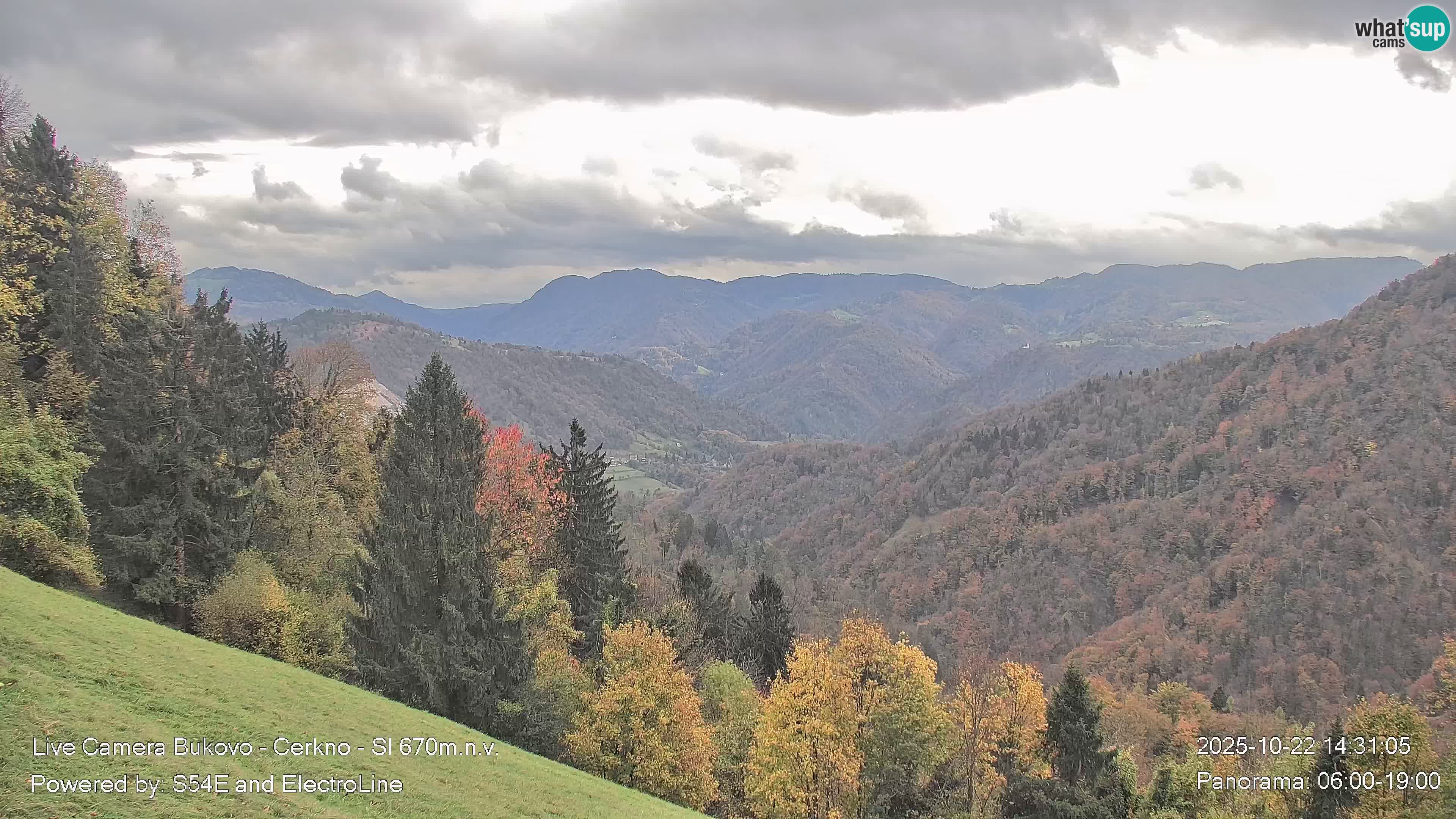 Webcam en vivo Bukovo – Baška grapa | Cerkno | Eslovenia