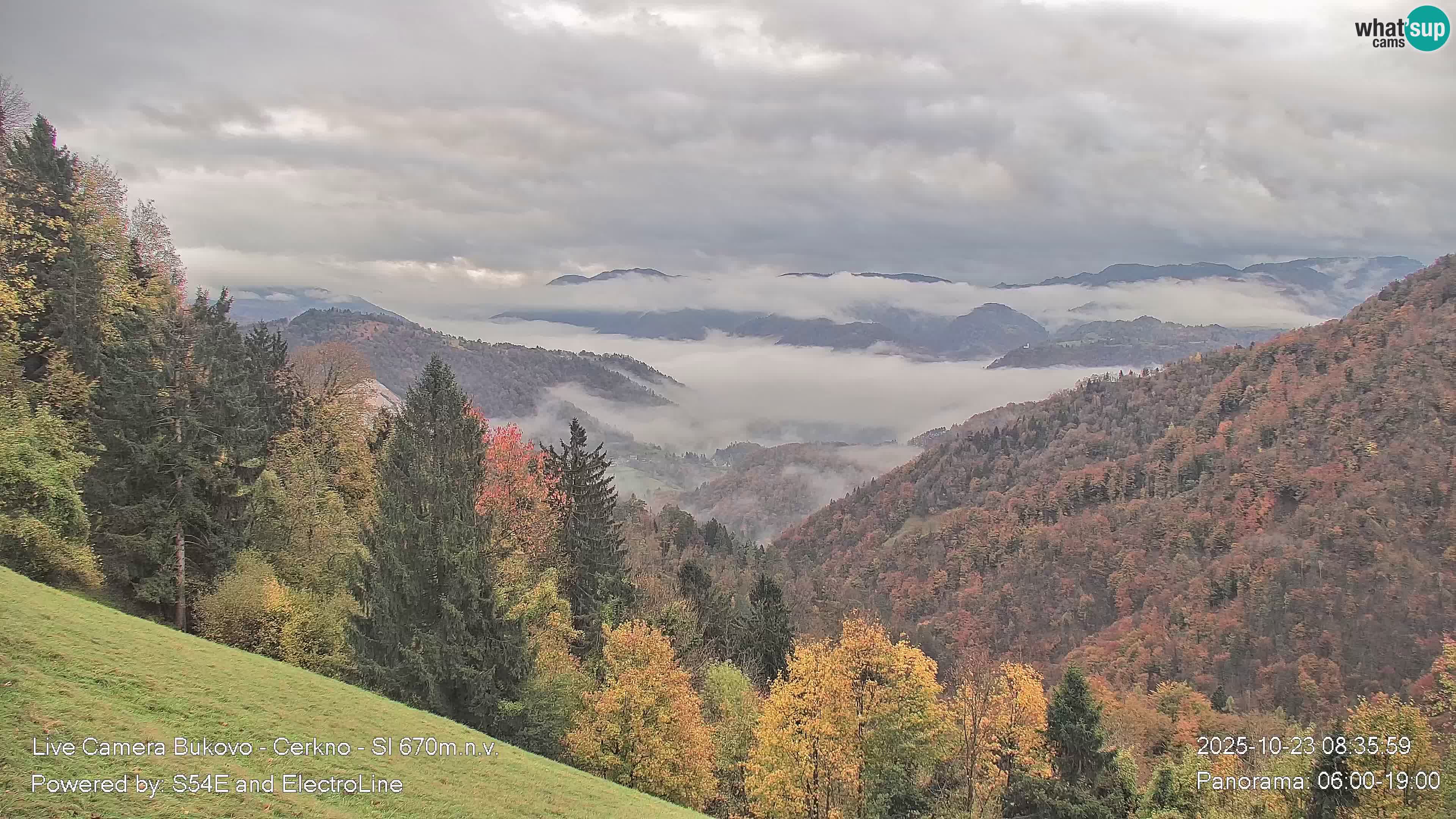 Webcam Bukovo – Baška grapa | Cerkno | Slovenia