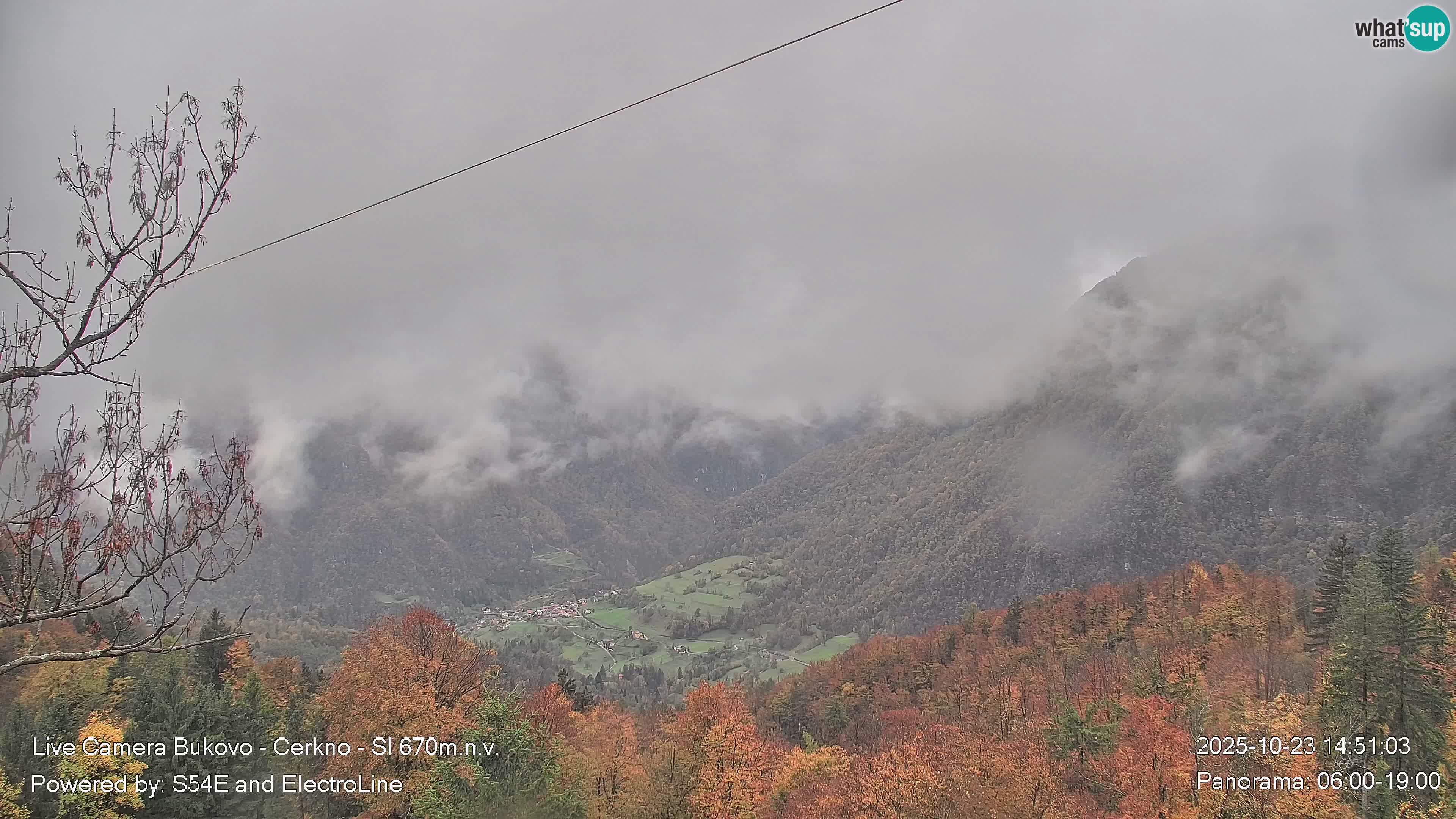 Webcam Bukovo – Baška grapa | Cerkno | Slovenia