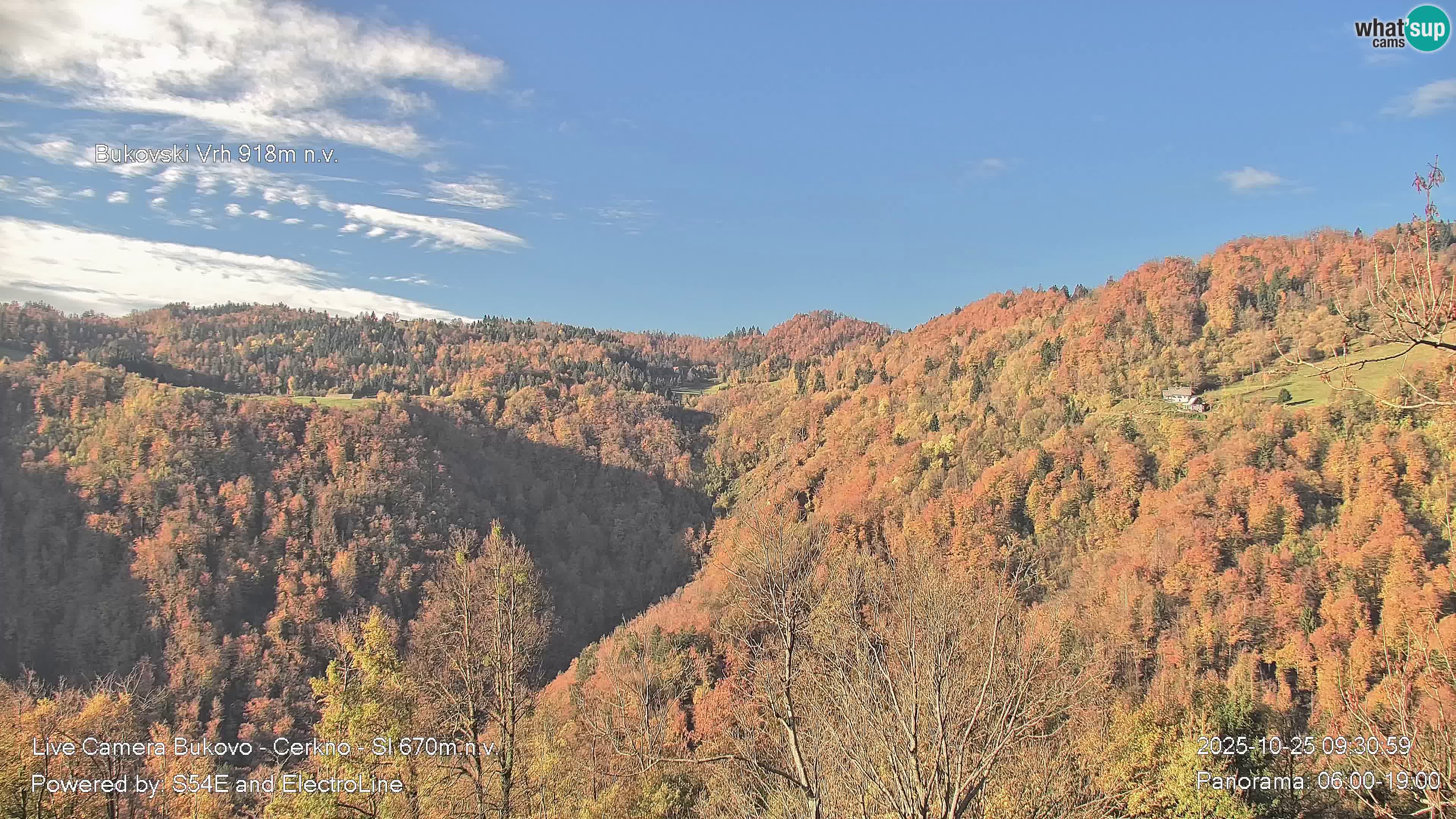 Bukovo Webcam – Baška grapa | Cerkno | Slowenien