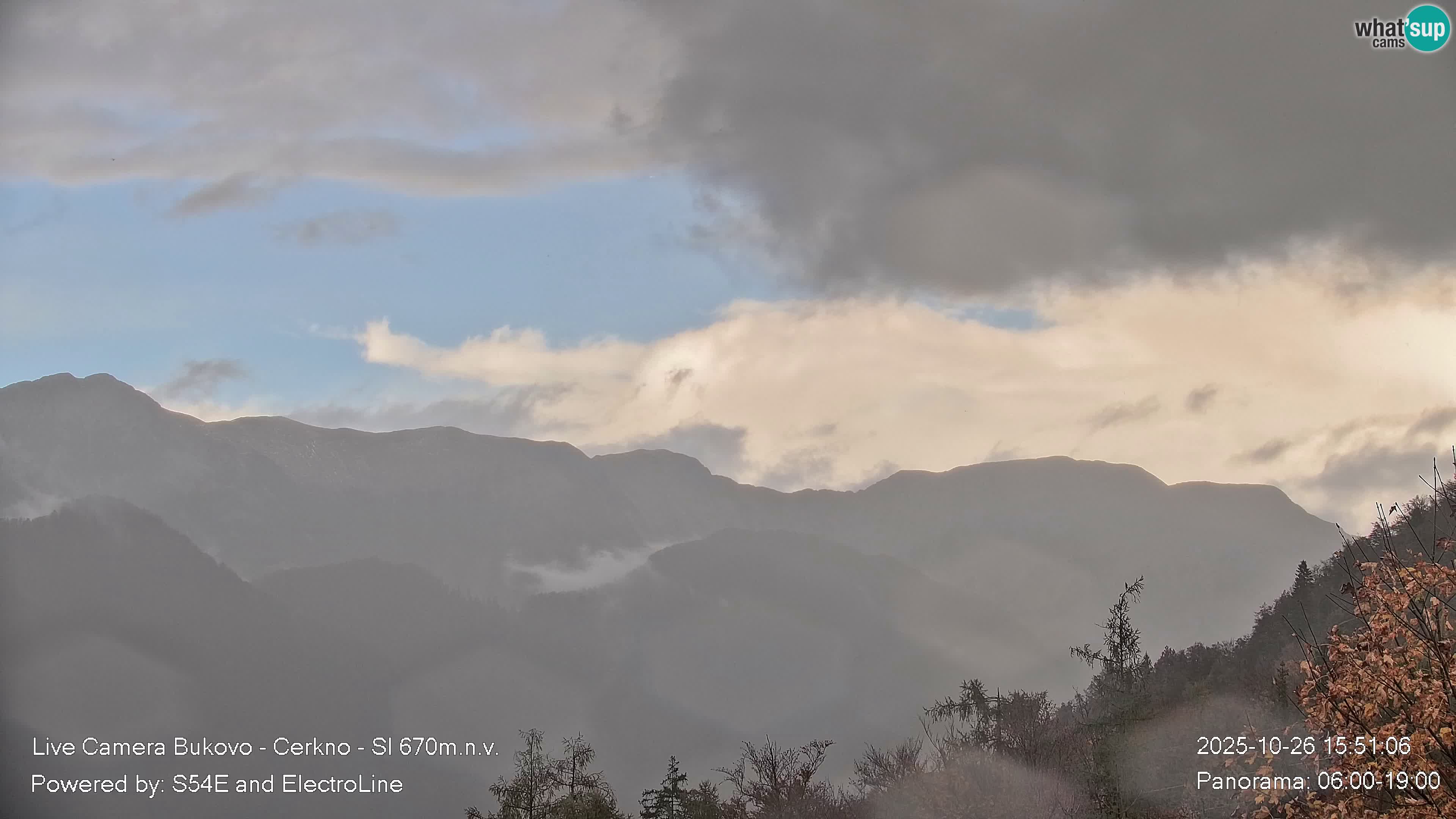 Webcam Bukovo – Baška grapa | Cerkno | Slovenia