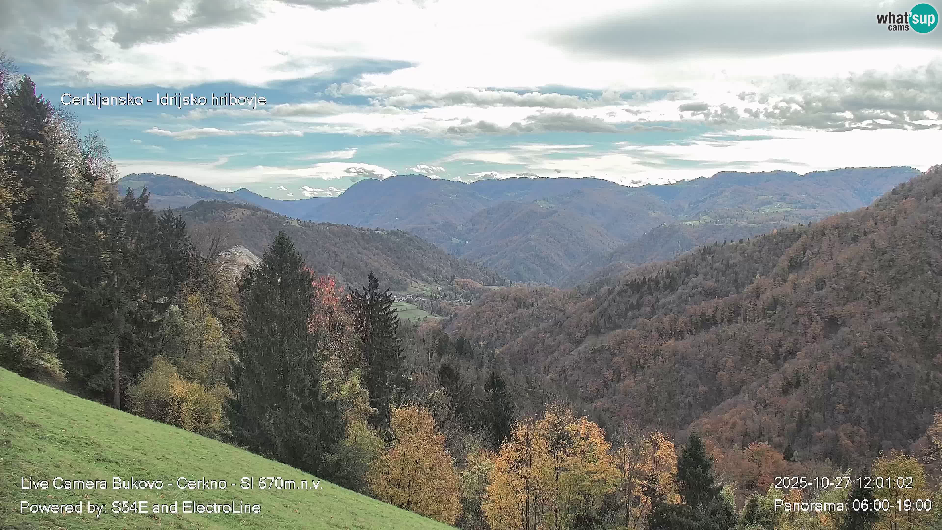 Bukovo Webcam – Baška grapa | Cerkno | Slowenien