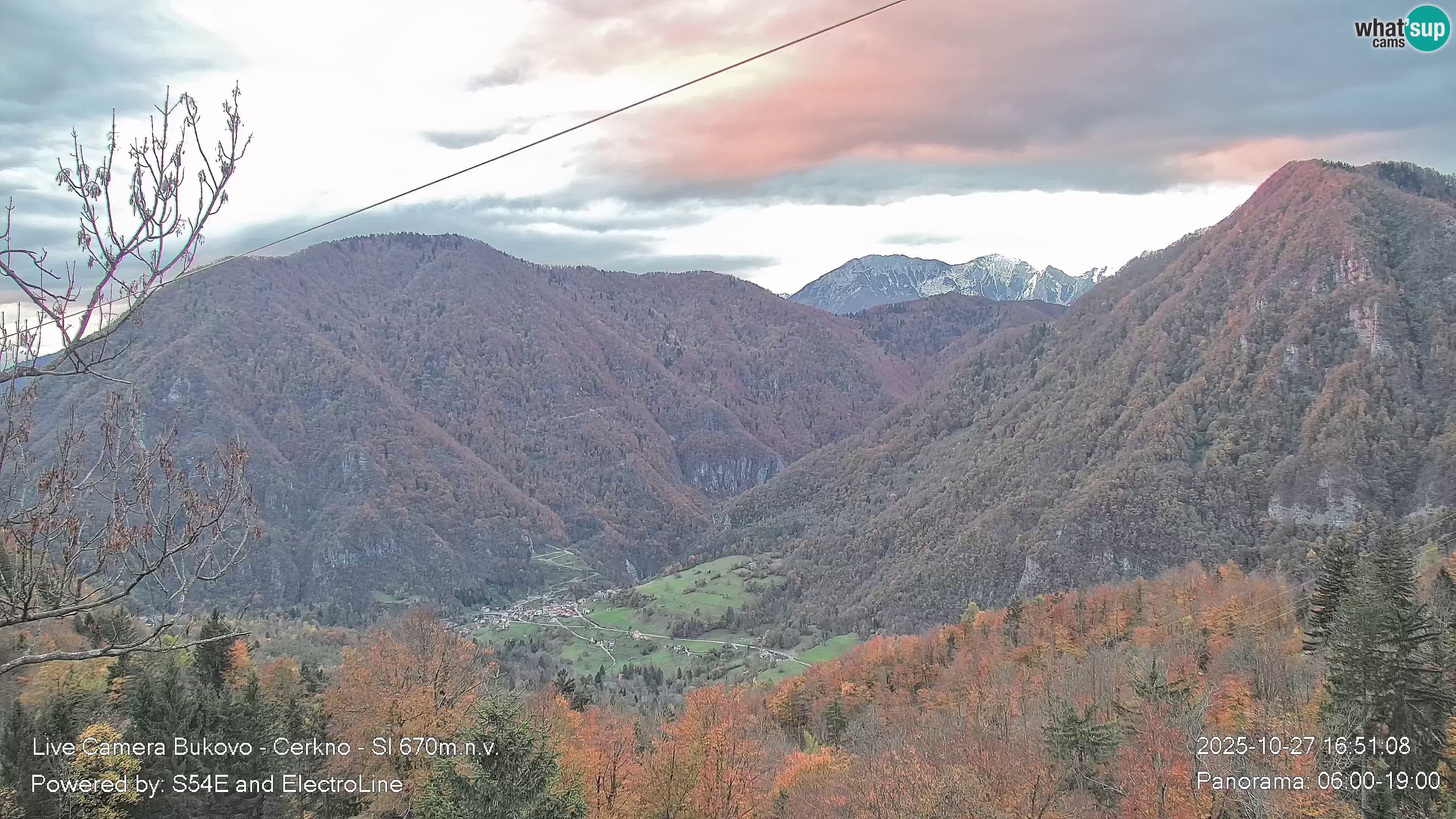 Webcam Bukovo – Baška grapa | Cerkno | Slovénie