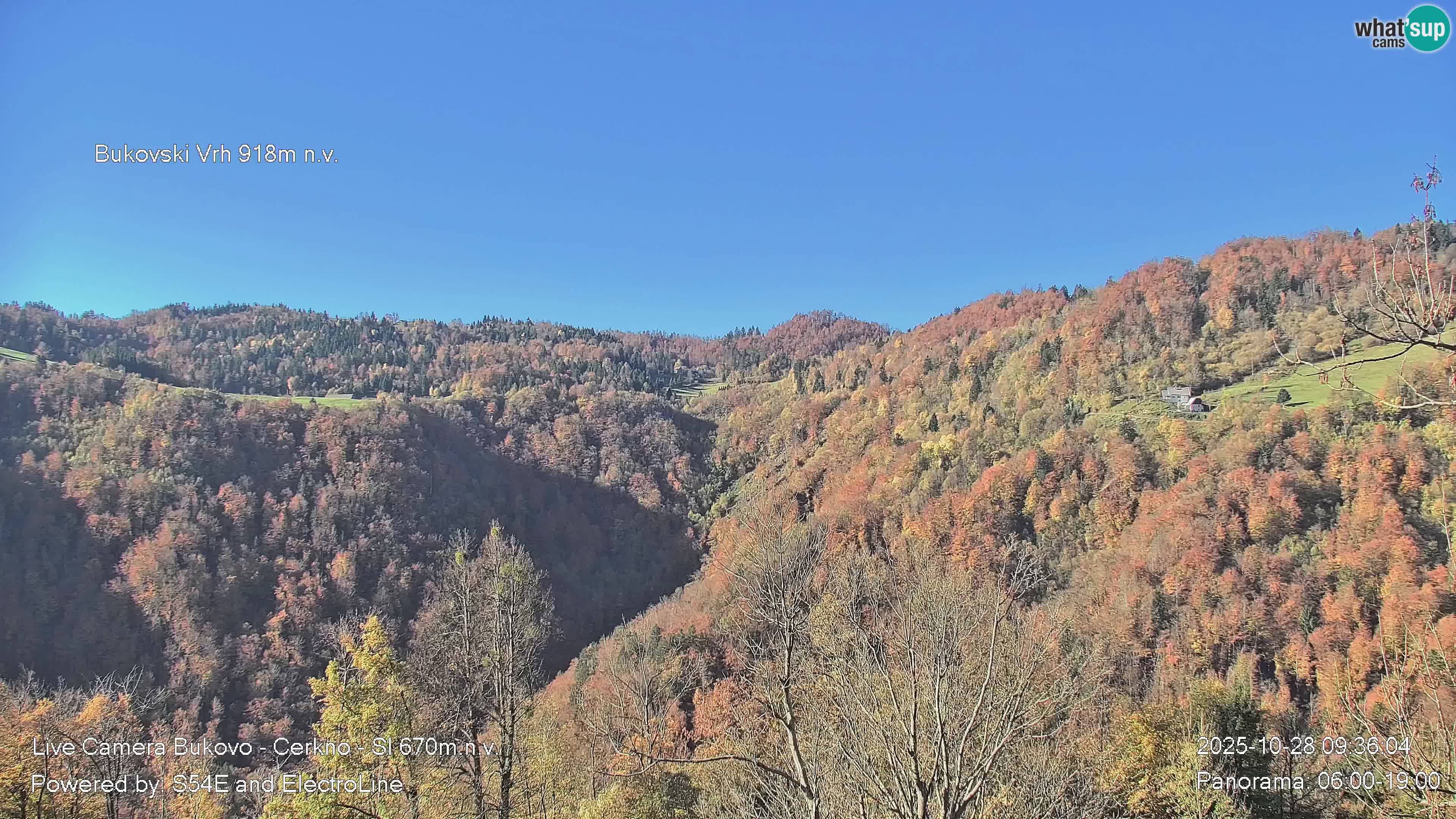 Webcam Bukovo – Baška grapa | Cerkno | Slovenia