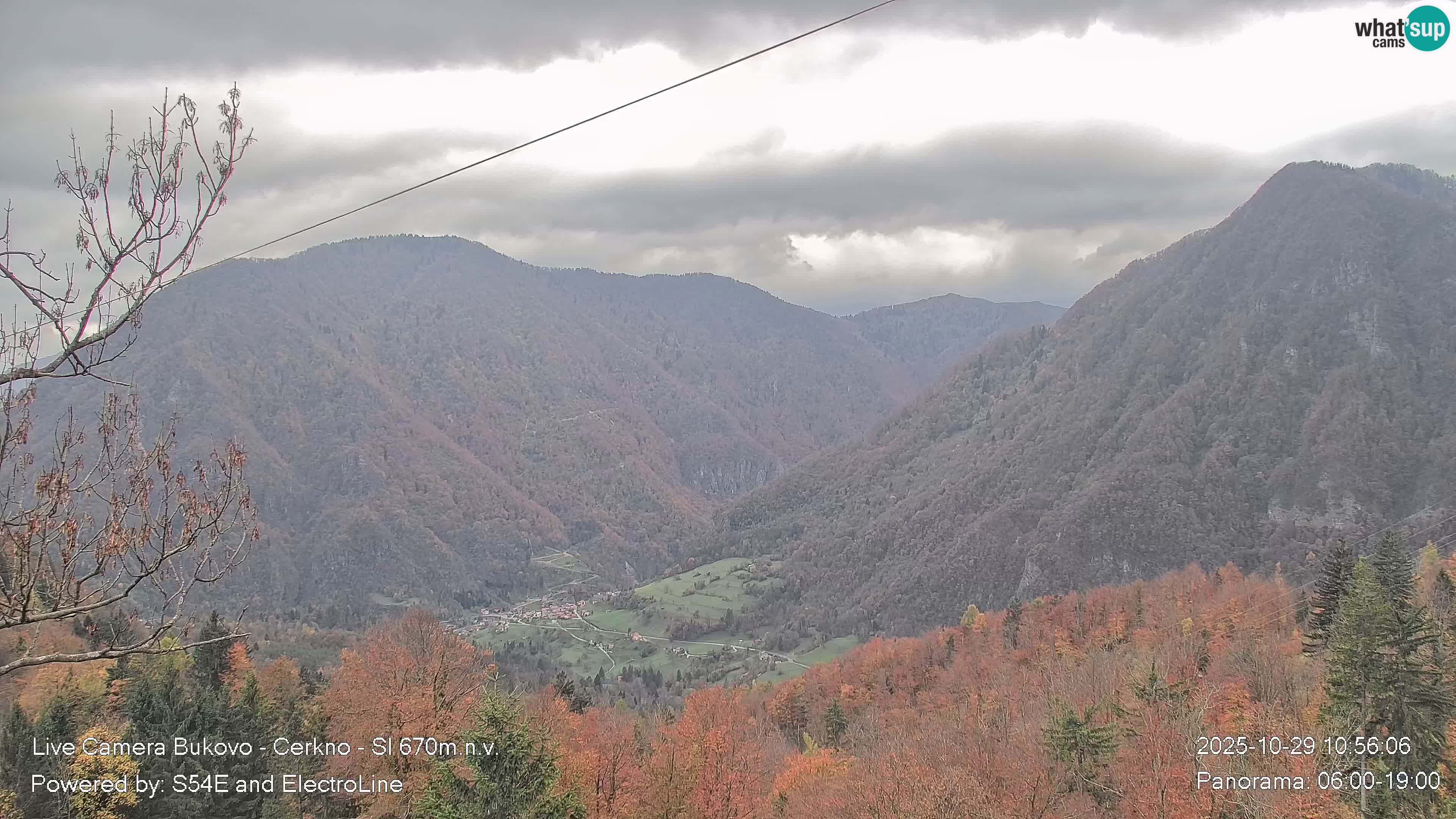Bukovo Webcam – Baška grapa | Cerkno | Slowenien