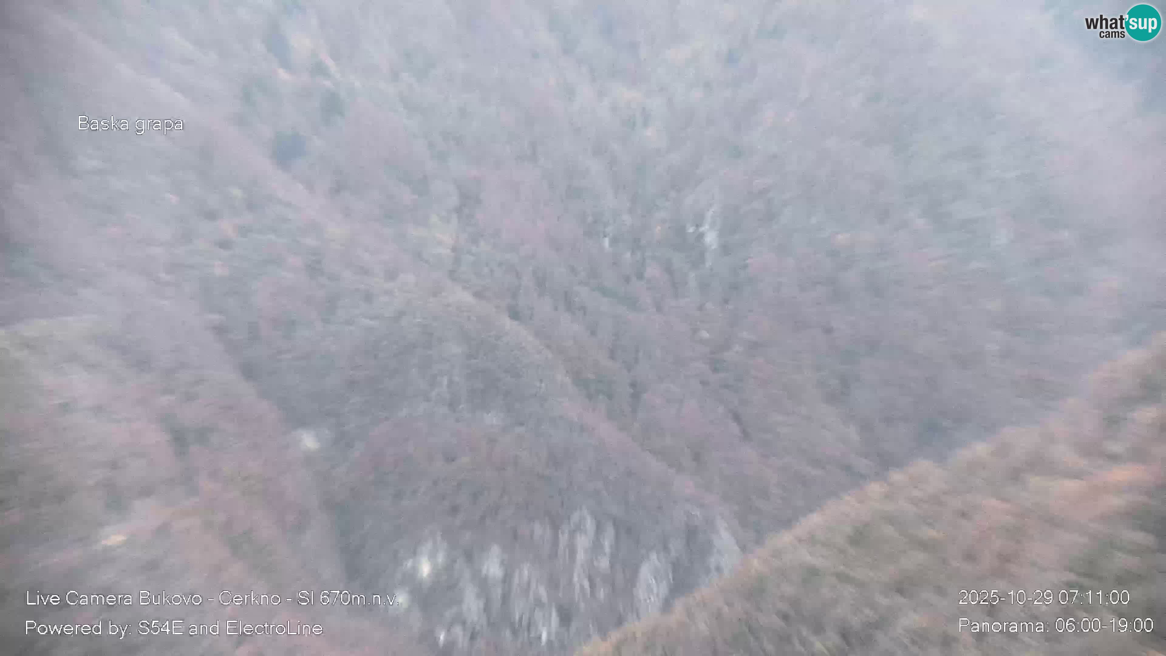 Webcam Bukovo – Baška grapa | Cerkno | Slovénie