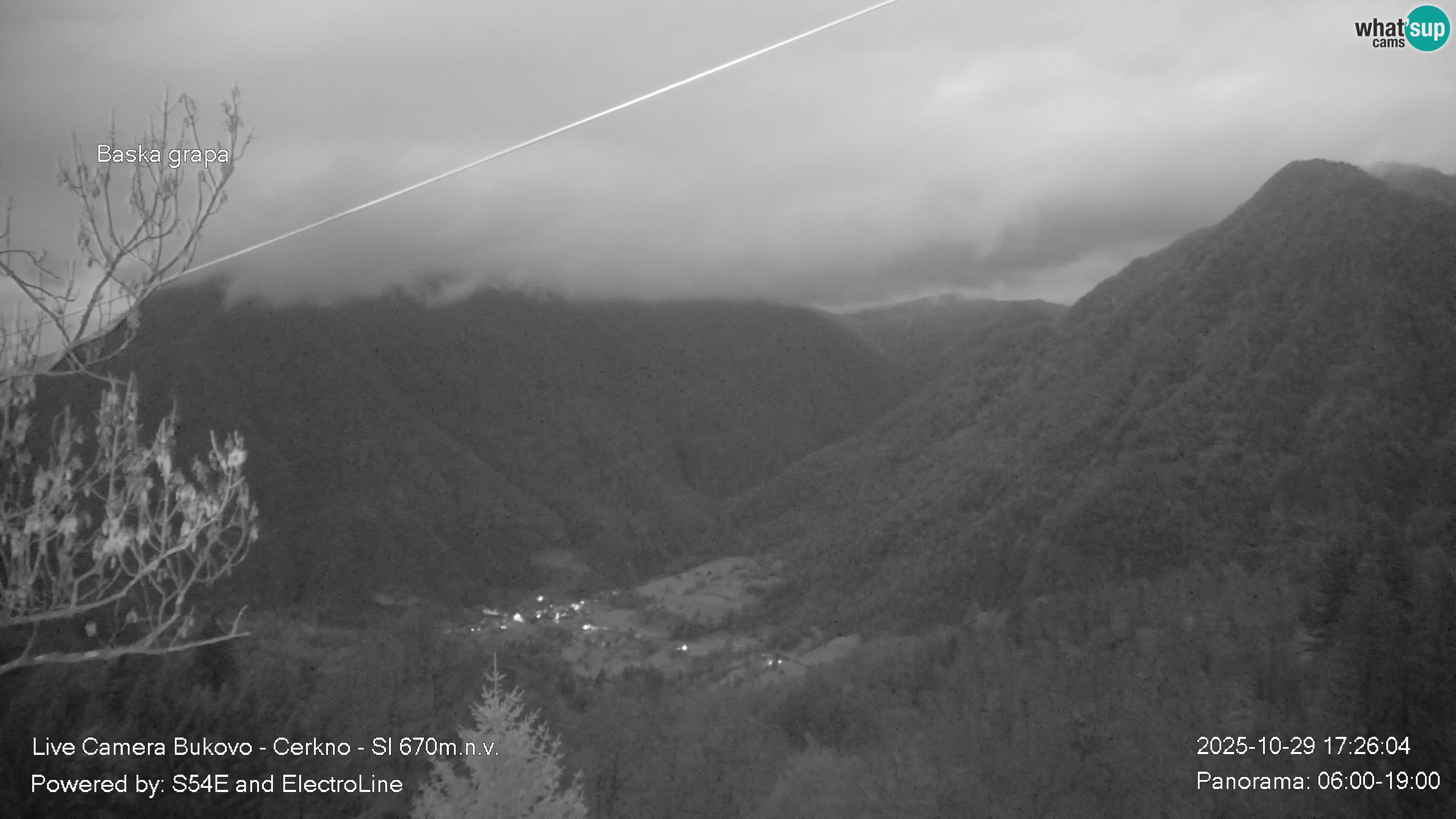 Webcam Bukovo – Baška grapa | Cerkno | Slovenia