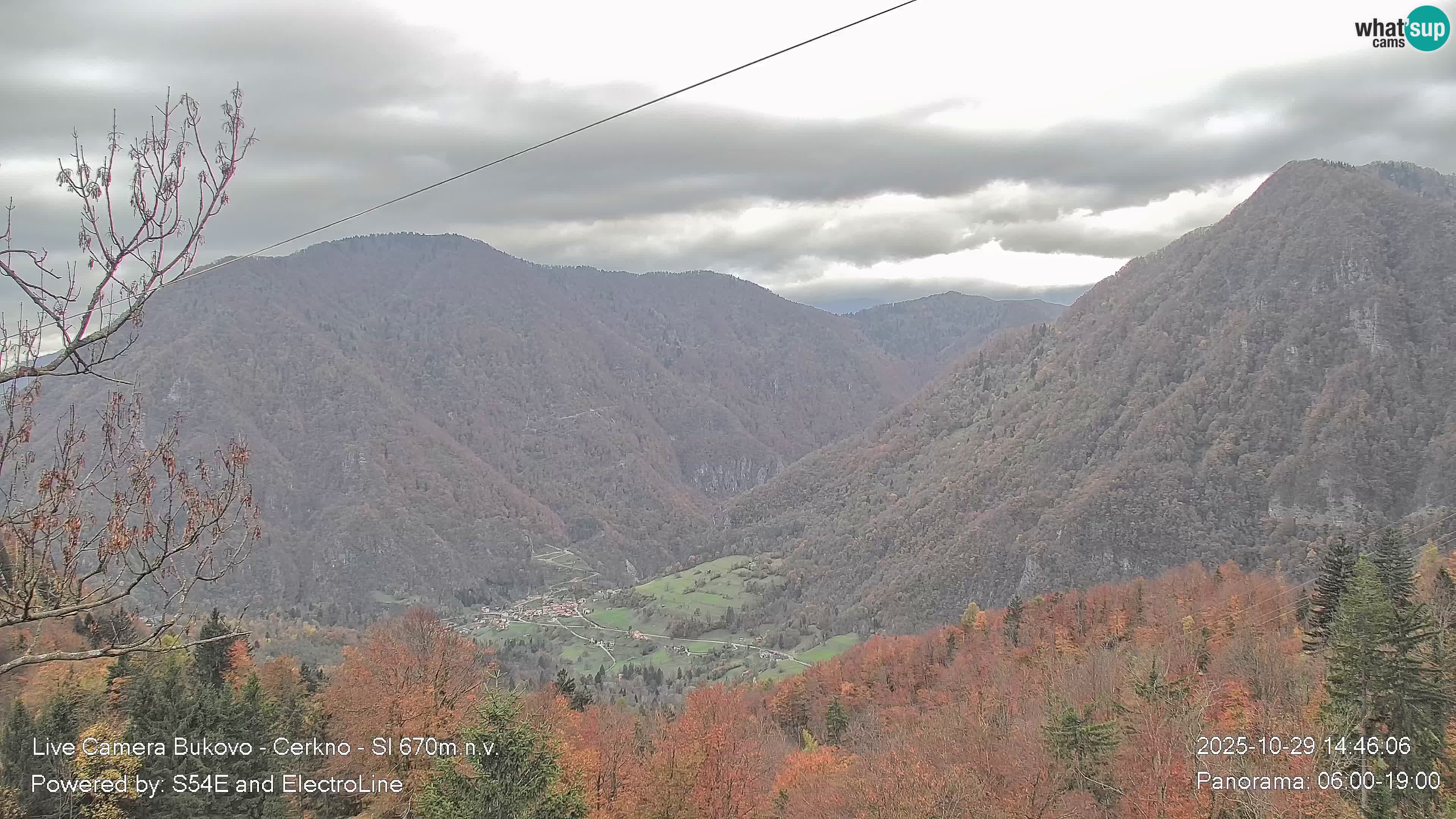 Webcam Bukovo – Baška grapa | Cerkno | Slovenia