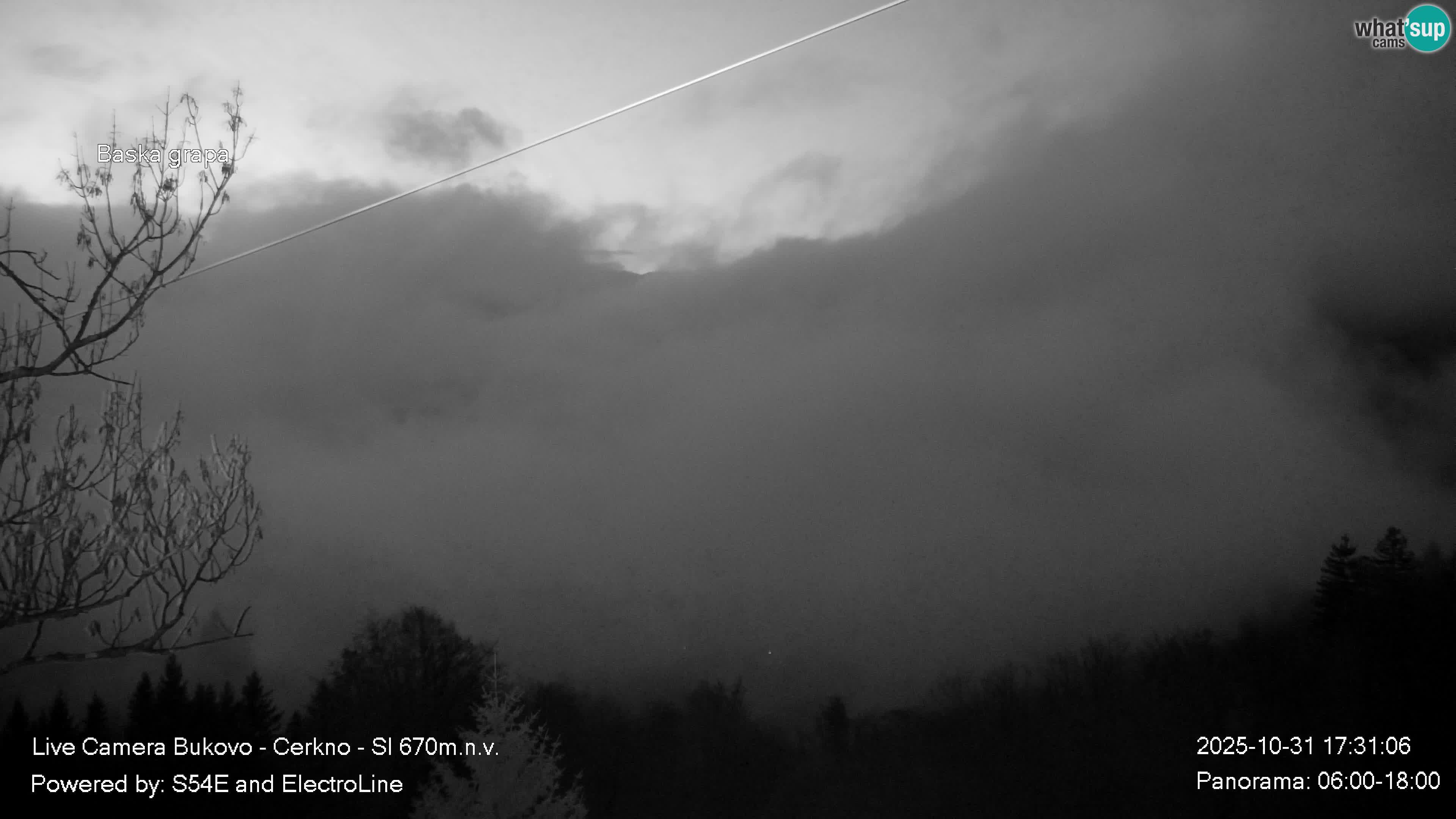 Bukovo Webcam – Baška grapa | Cerkno | Slowenien