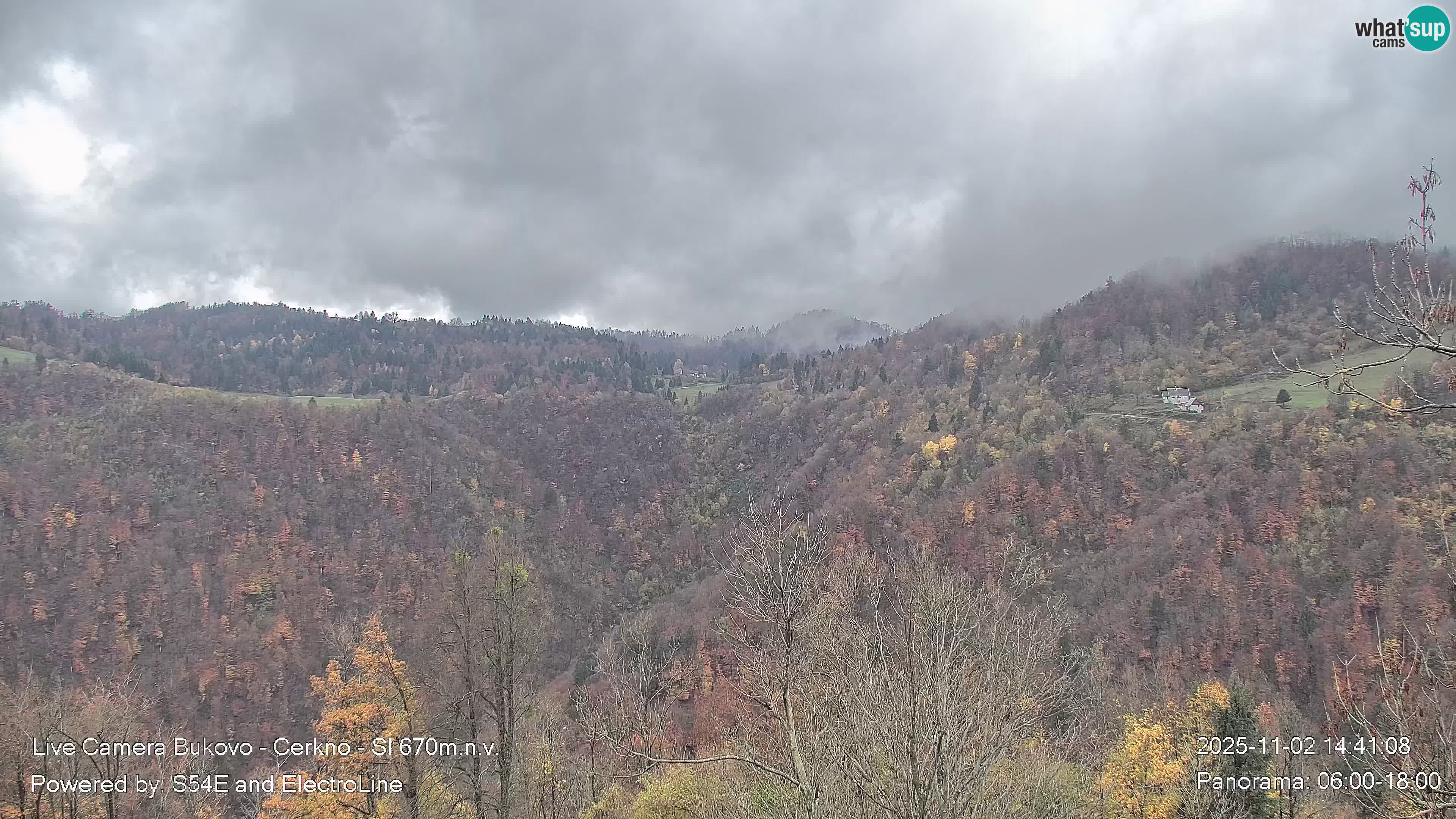 Webcam Bukovo – Baška grapa | Cerkno | Slovénie