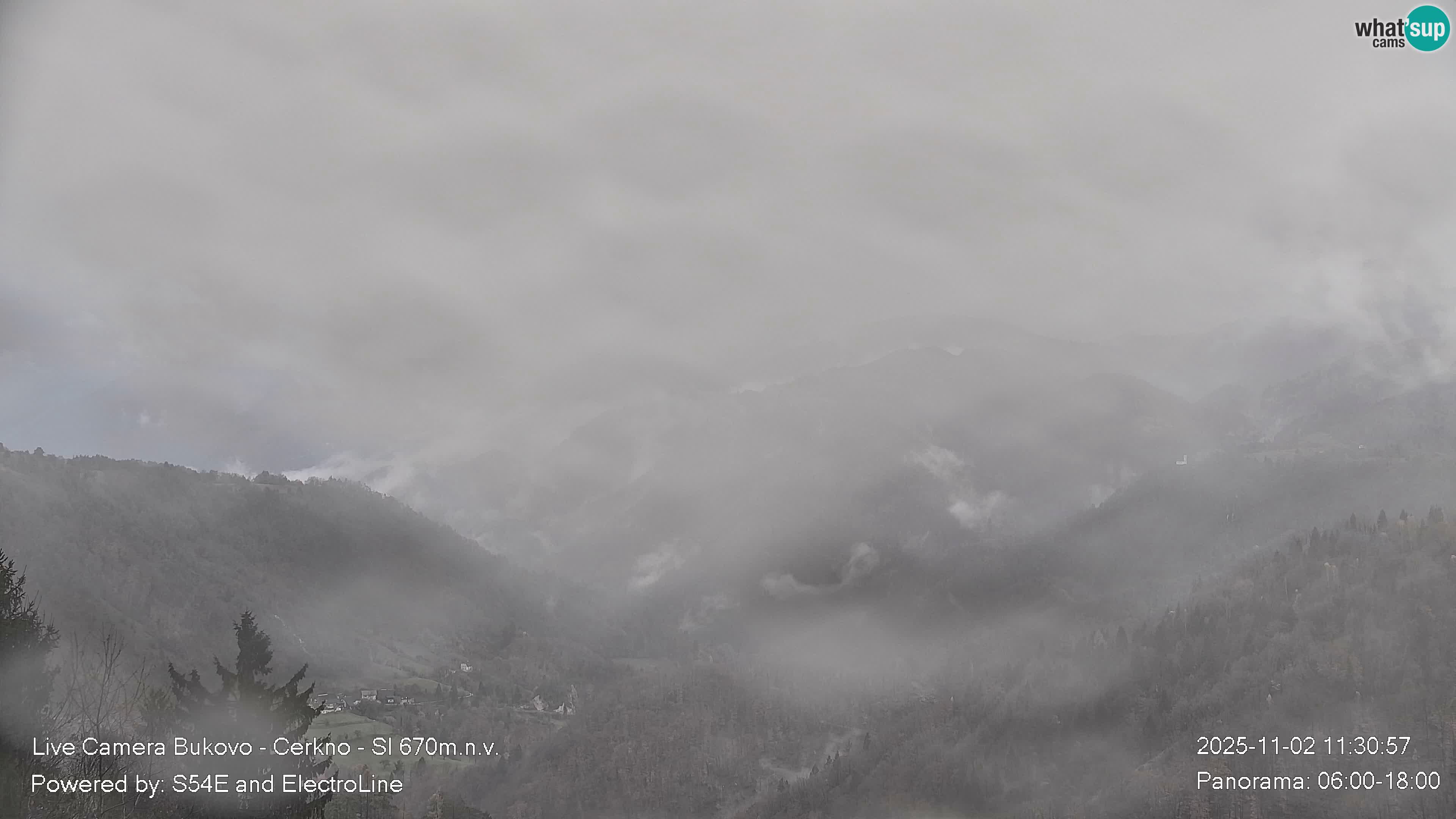 Webcam Bukovo – Baška grapa | Cerkno | Slovénie
